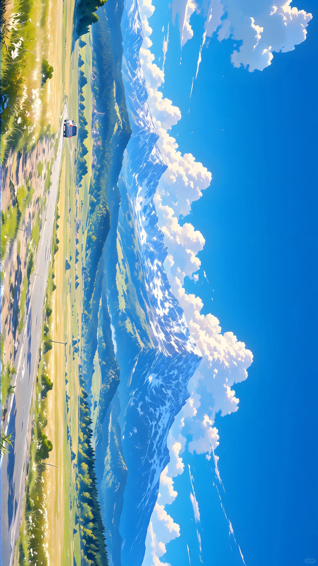 电脑壁纸 13 苍山白云