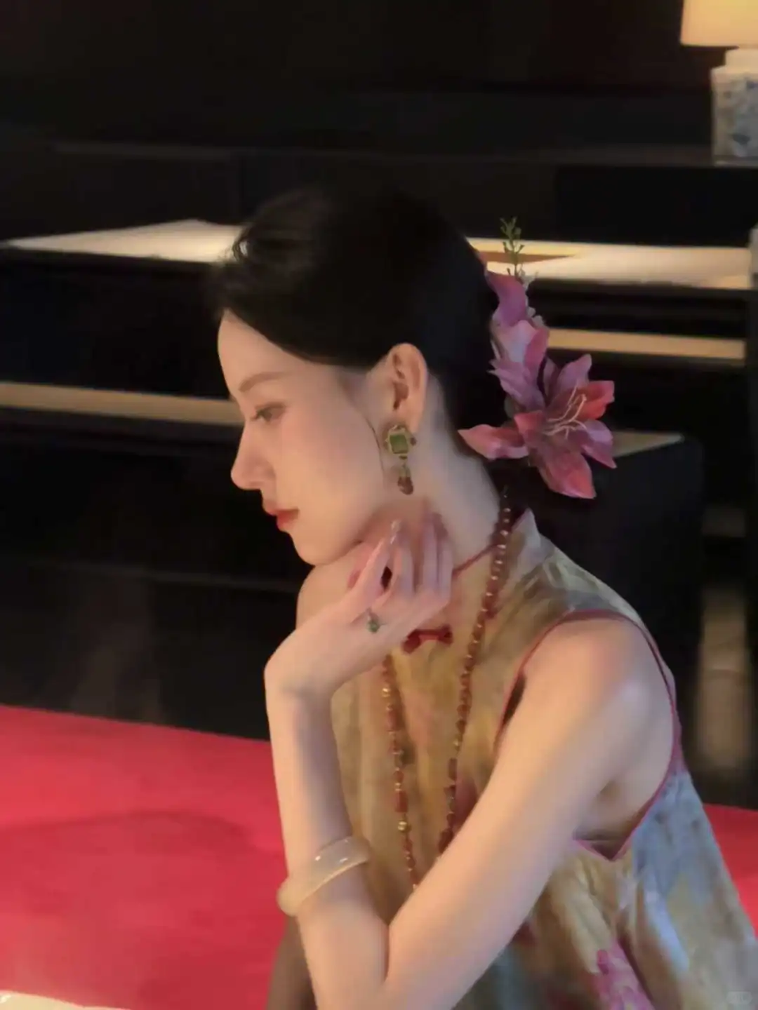 【花钿】花样妖娆柳样柔 眼波流不断 满眶秋