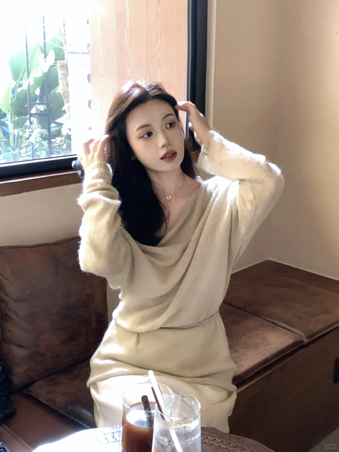 今天走柔感美人路线