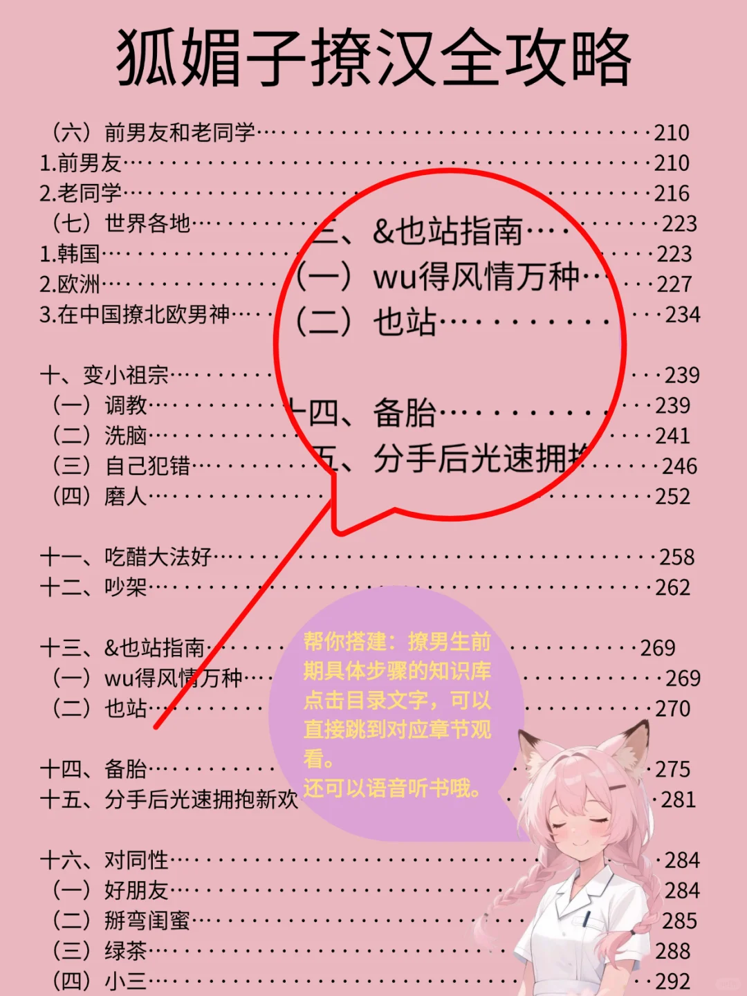谈优质男！保姆级教程