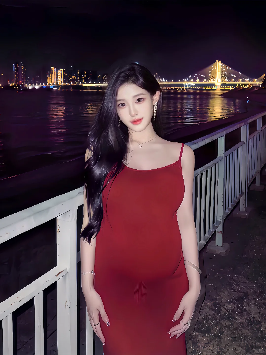 孕晚期当一日港风美女❤️