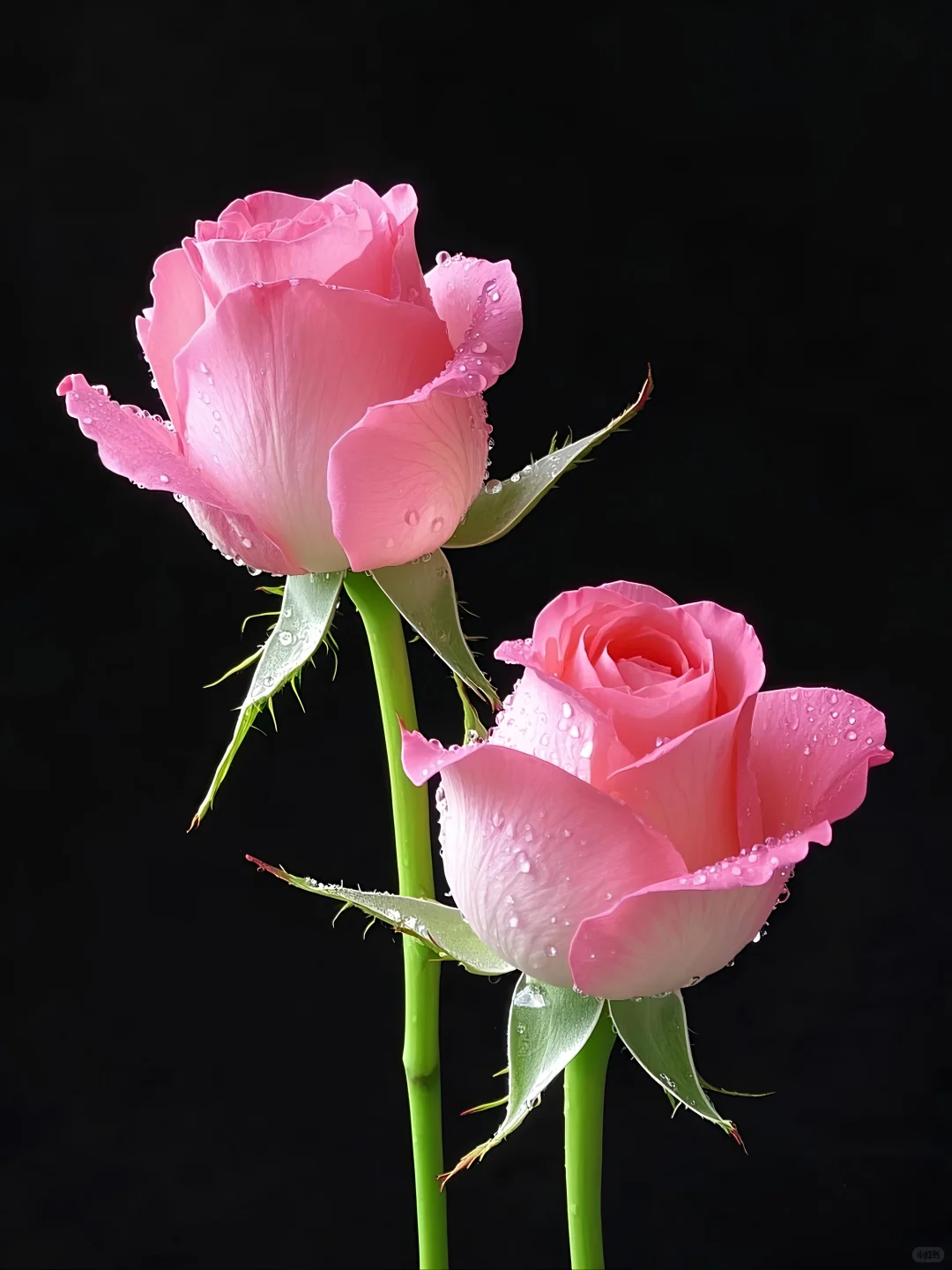 花与光，温柔的瞬间 🌹✨