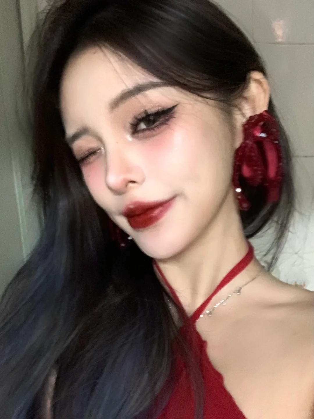 浓郁明艳富贵花妆容！来自高饱和度的震撼🧨