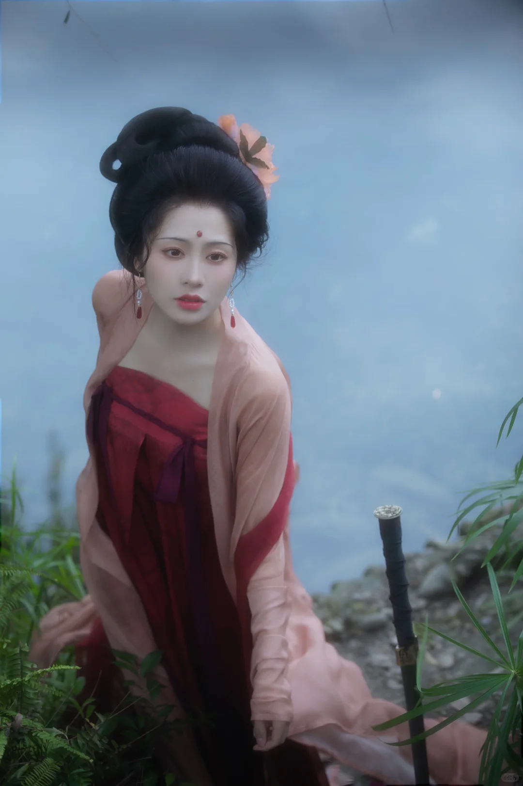 摄影师说我这是什么“鬼迷日眼的”样子