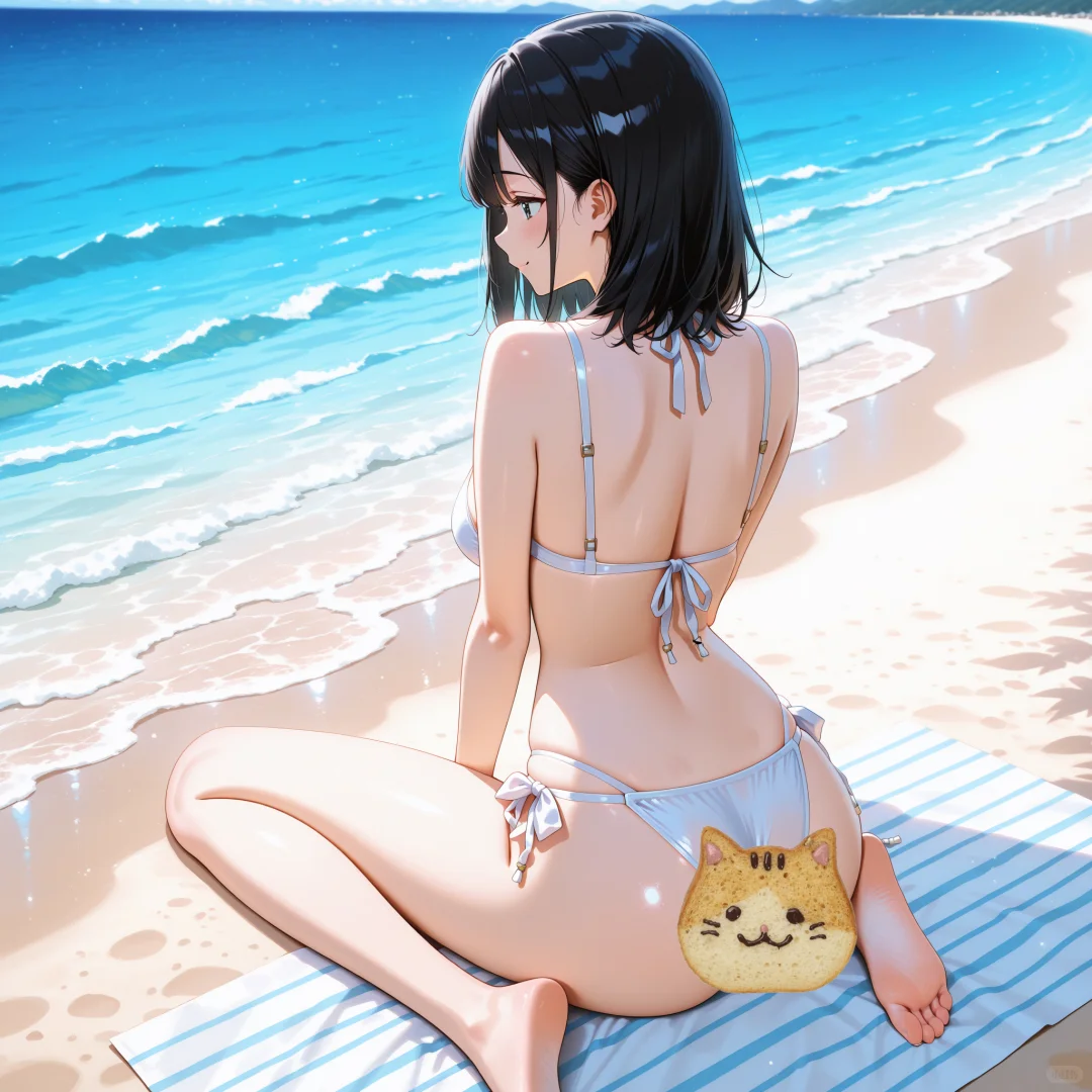 沙滩泳装~