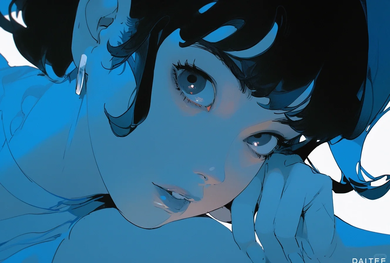 魅惑蓝～