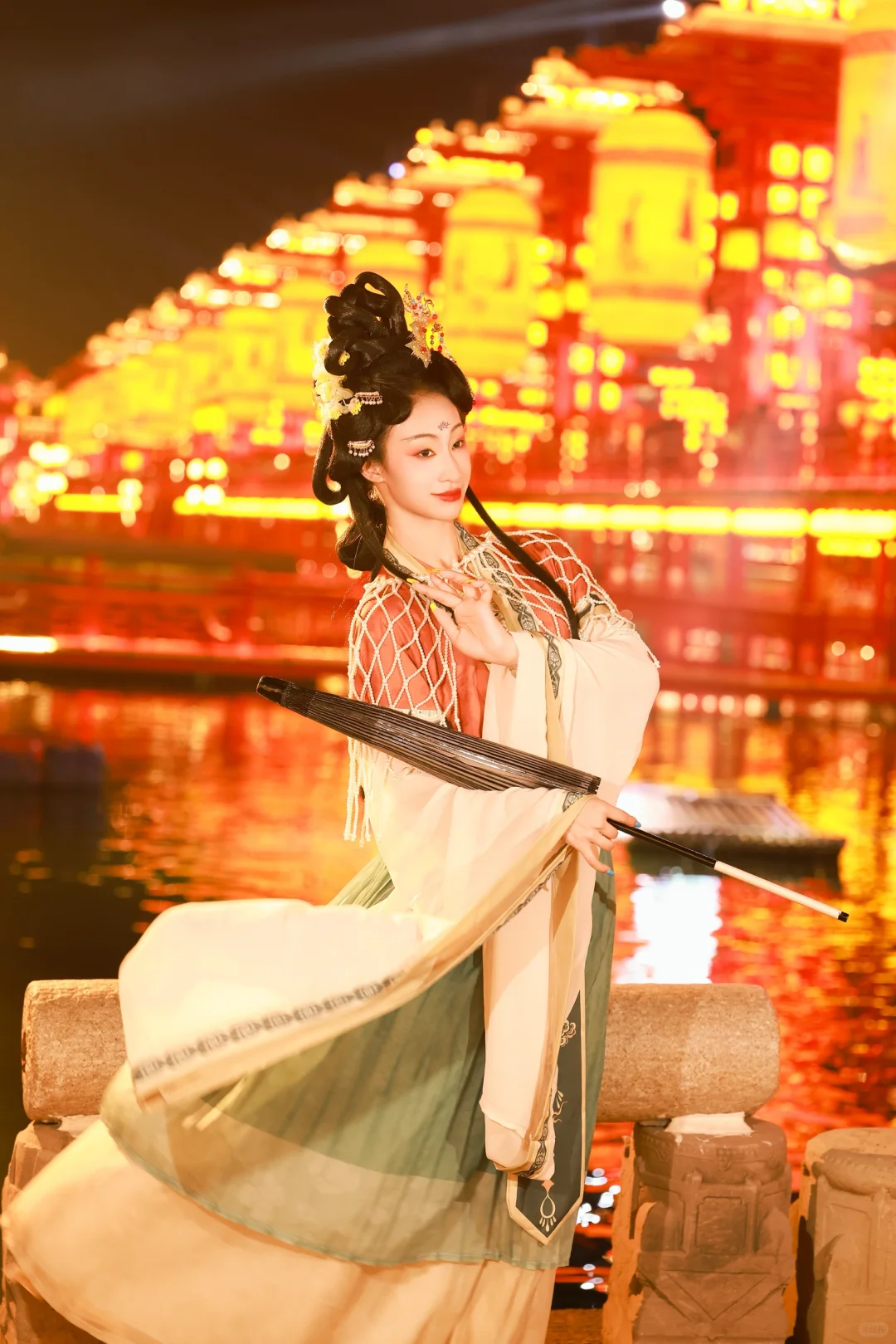 在河头老街也能拍到绝美复原妆了