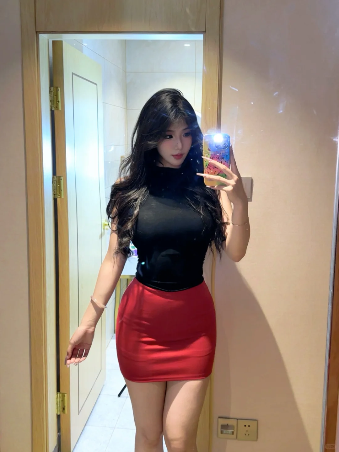 170/118好爱红黑穿搭👠简直是妈妈级别‼️