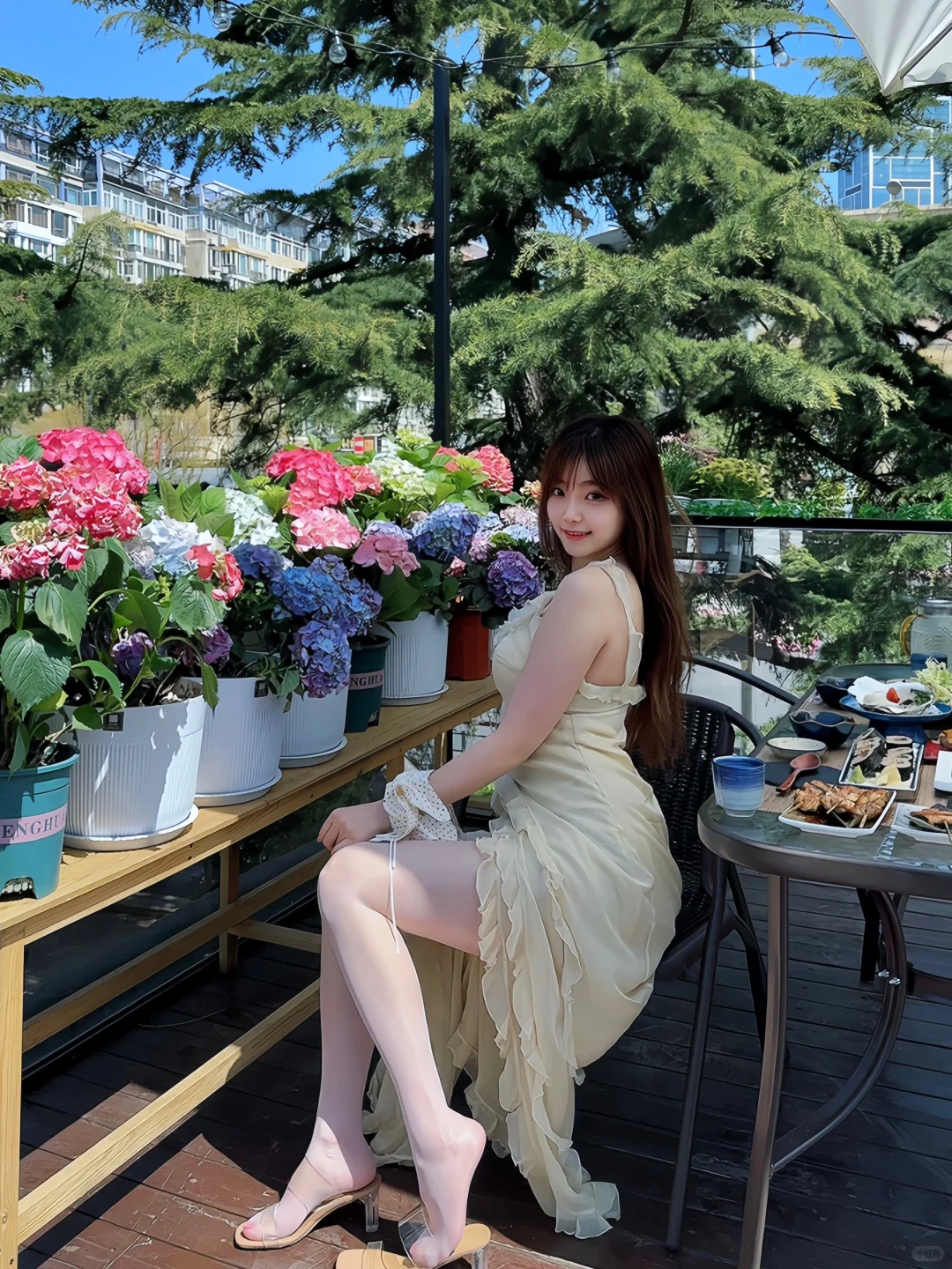 春暖花开 带女朋友吃漂亮饭🌸