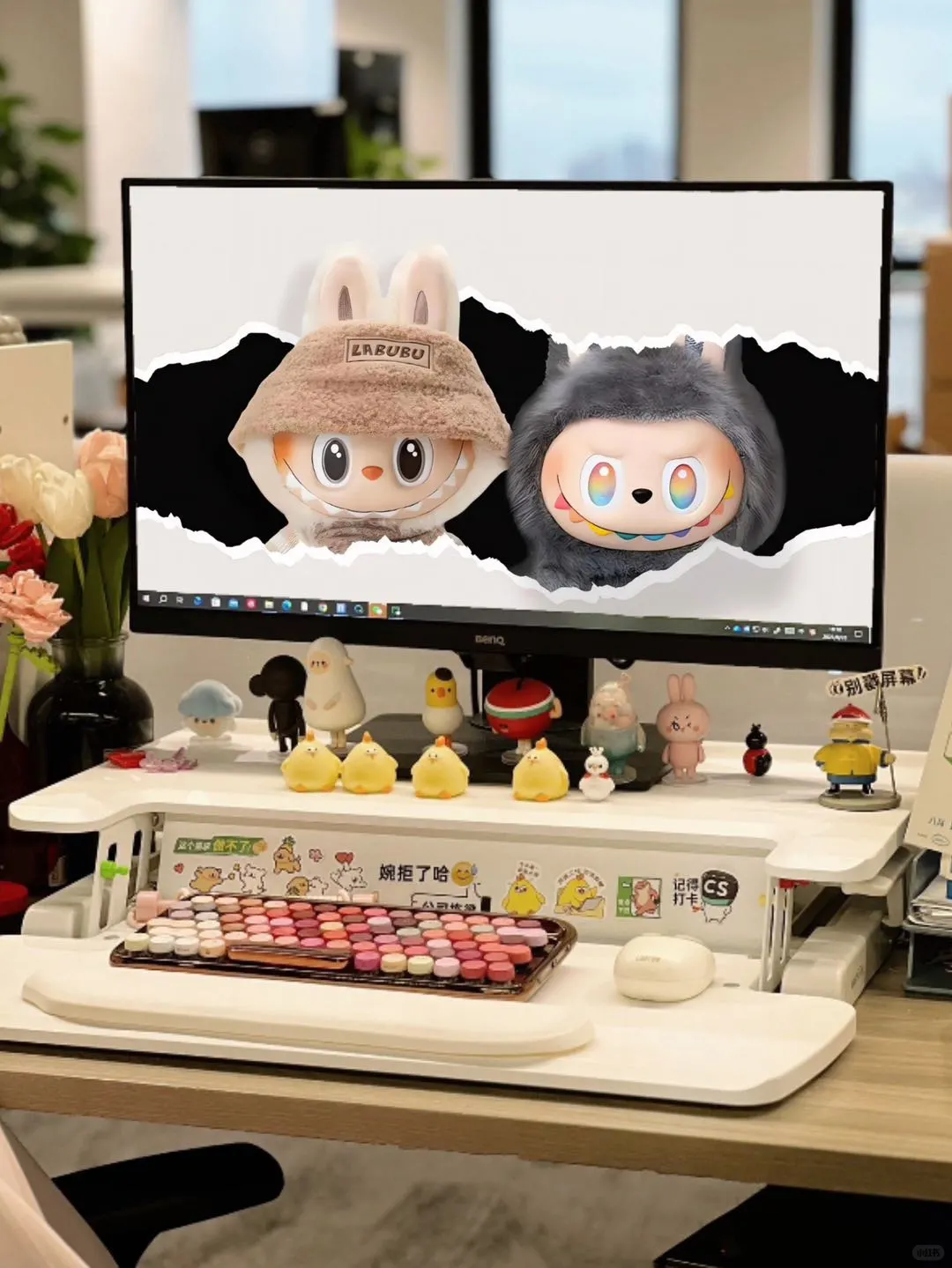 25/7Labubu拉布布电脑壁纸｜可爱卡通壁纸❤