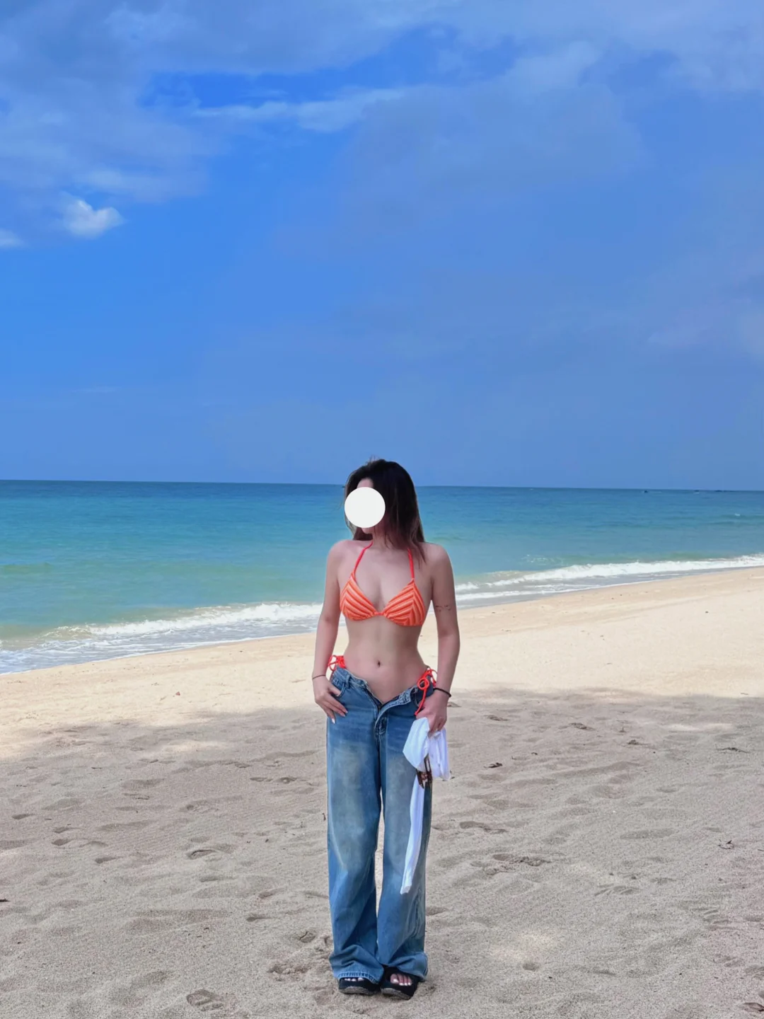 辣妹的海边游玩日记