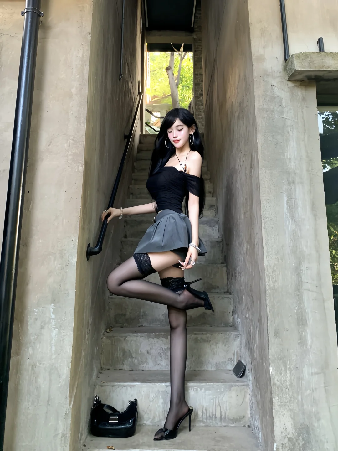 存一些御姐拍照姿势🖤