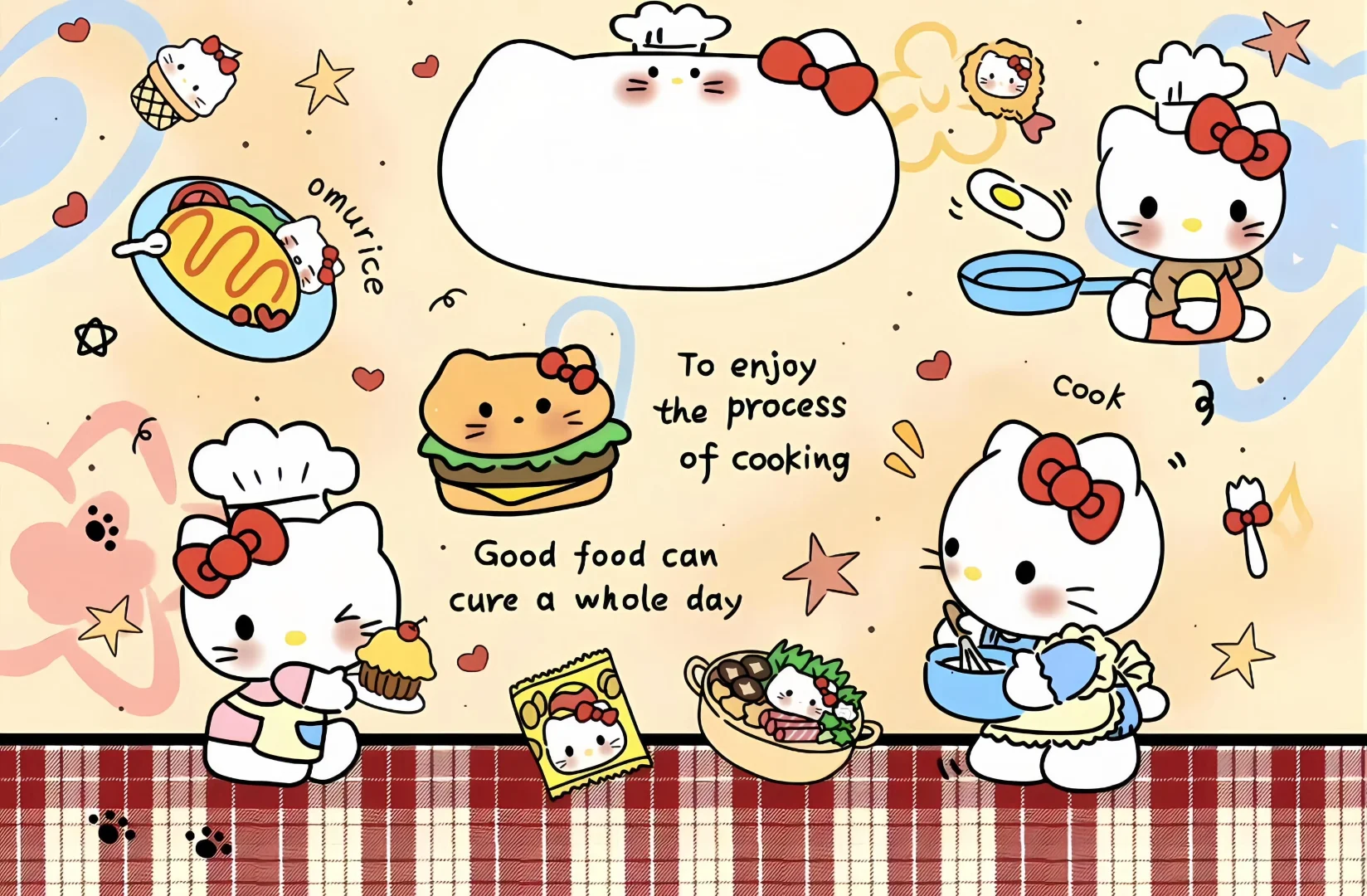 壁纸｜hello kitty平板壁纸