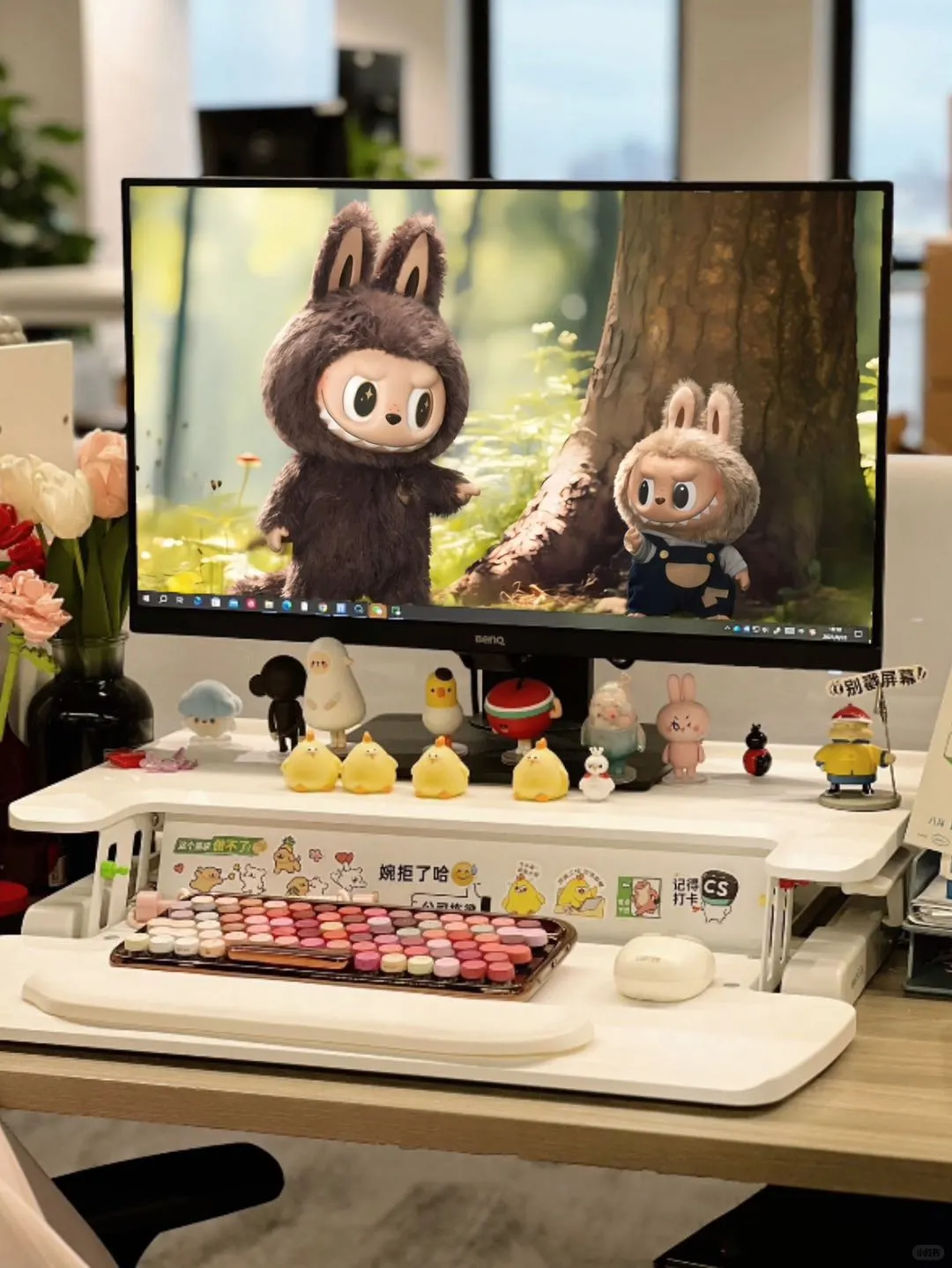 25/7Labubu拉布布电脑壁纸｜可爱卡通壁纸❤