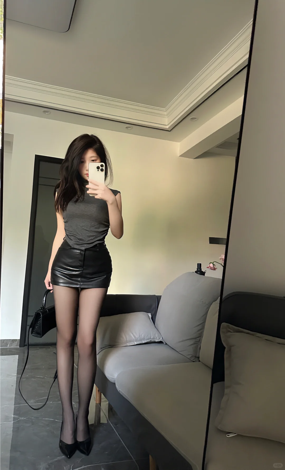5️⃣0️⃣r拿下一套辣妹黑丝穿搭