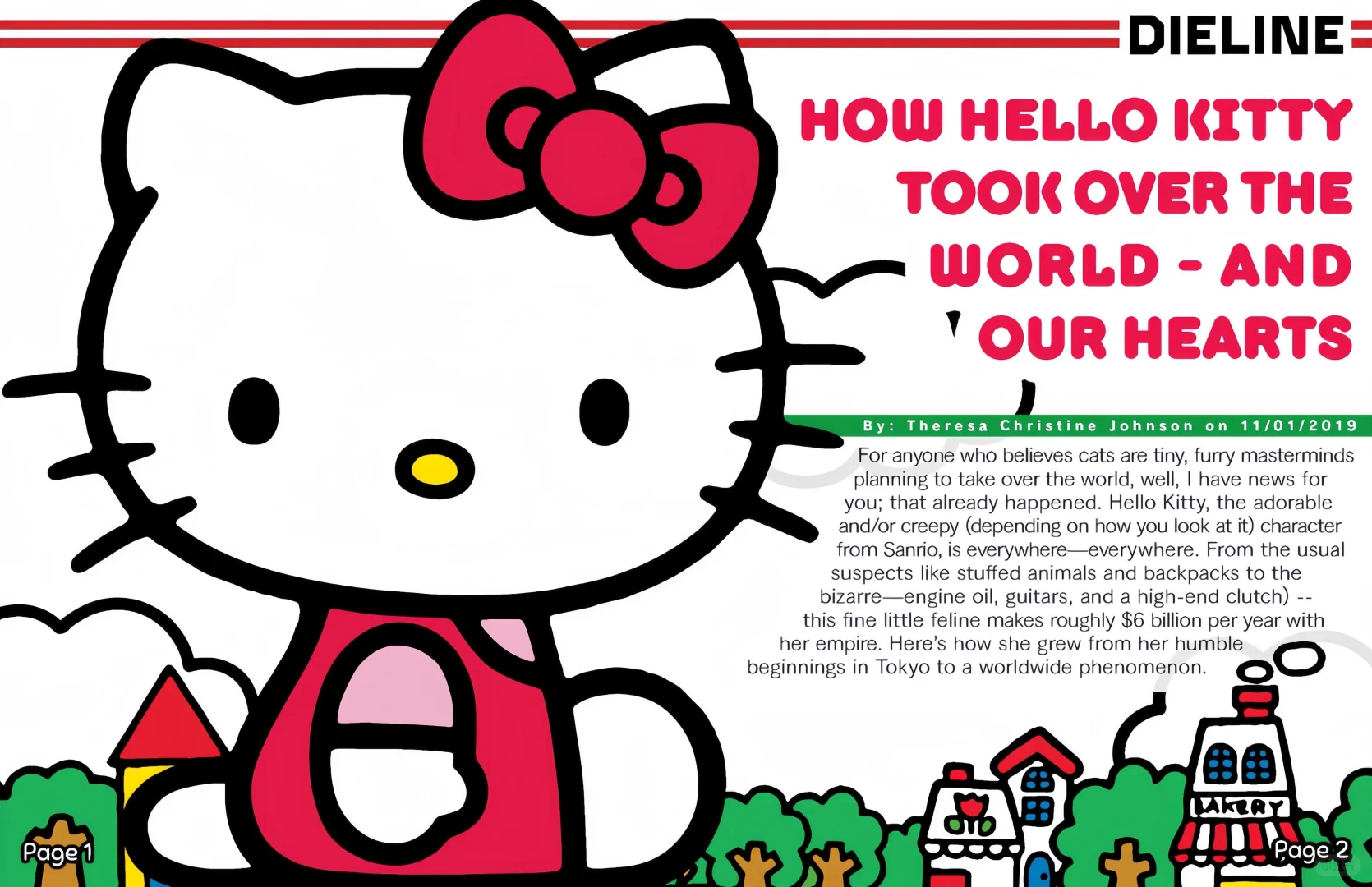 壁纸｜hello kitty平板壁纸