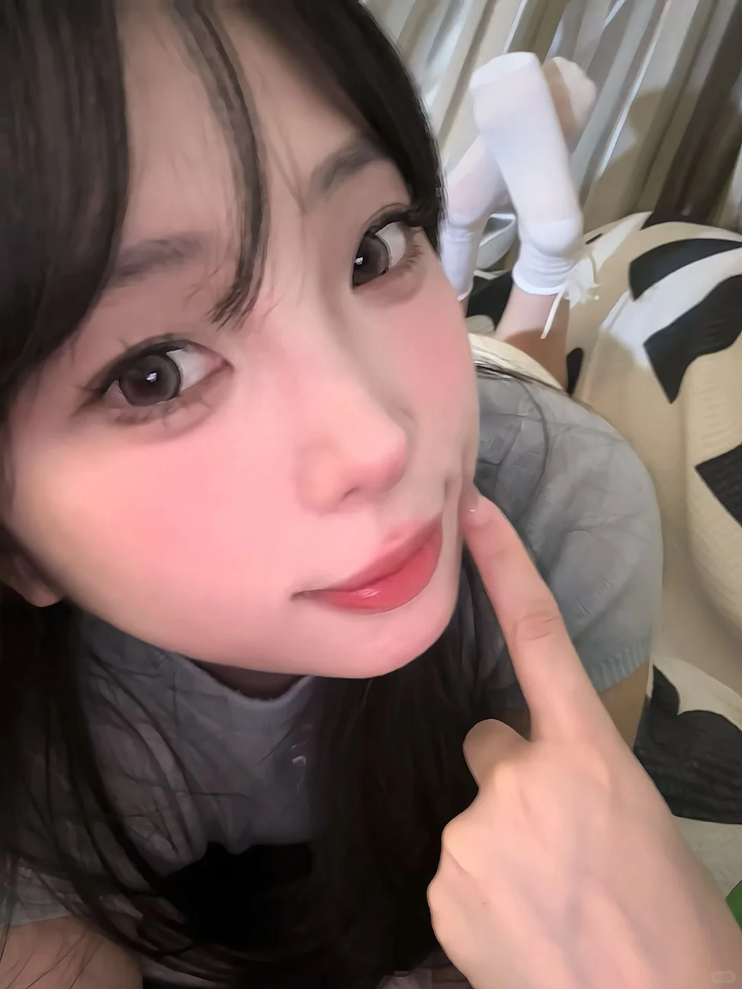 怎么办呀 要被自己甜晕惹～
