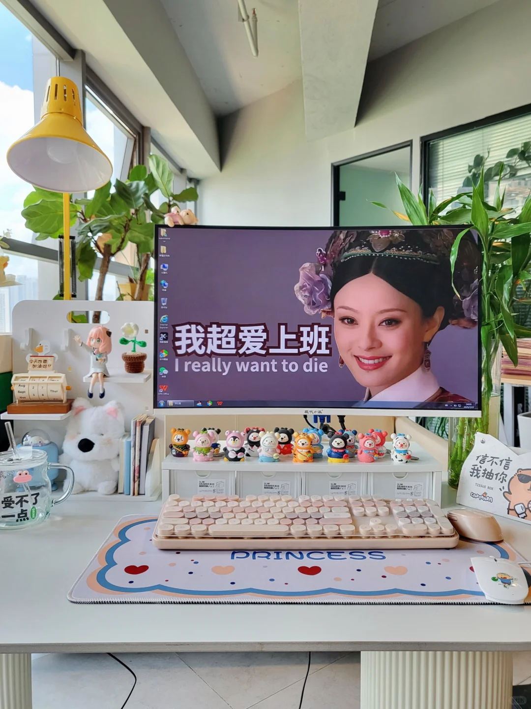 打工人才懂的痛！这组壁纸让我在办公室杀疯