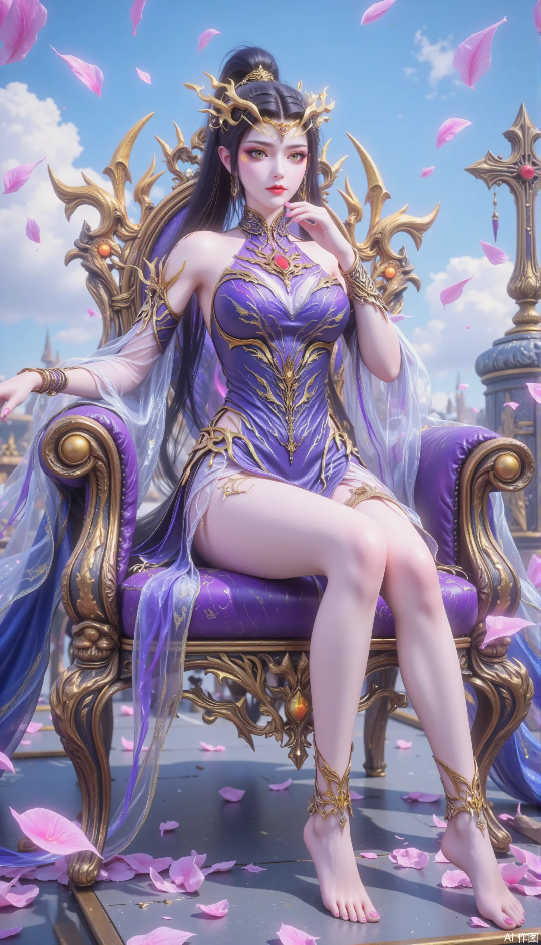 斗破苍穹#紫妍，斗圣的紫妍变得很成熟