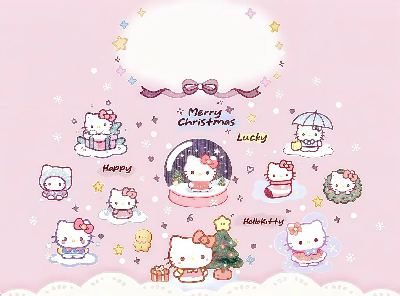 可爱超标！hellokitty专属平板壁纸大屏萌化