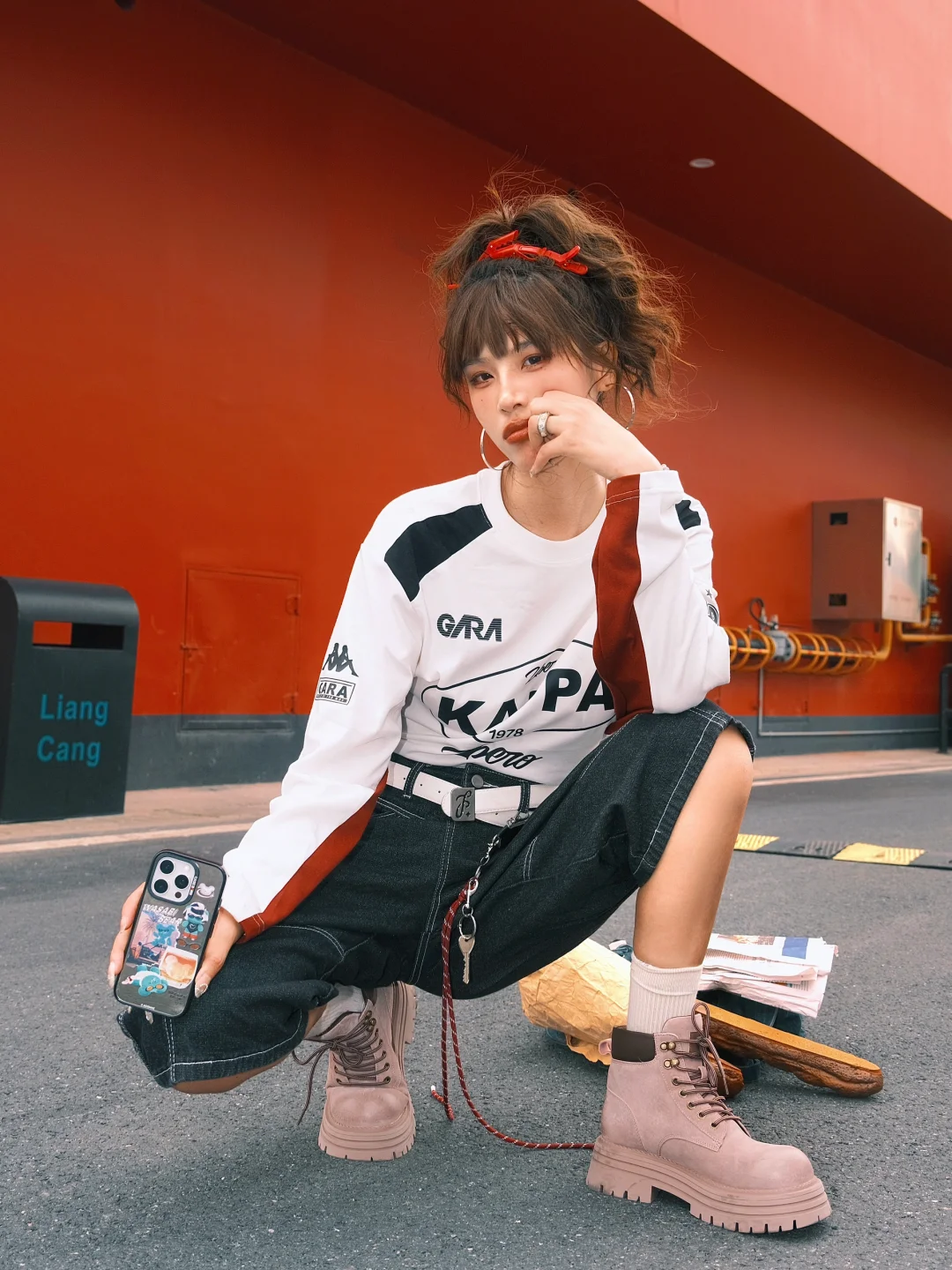存一些美式辣妹的拍照pose