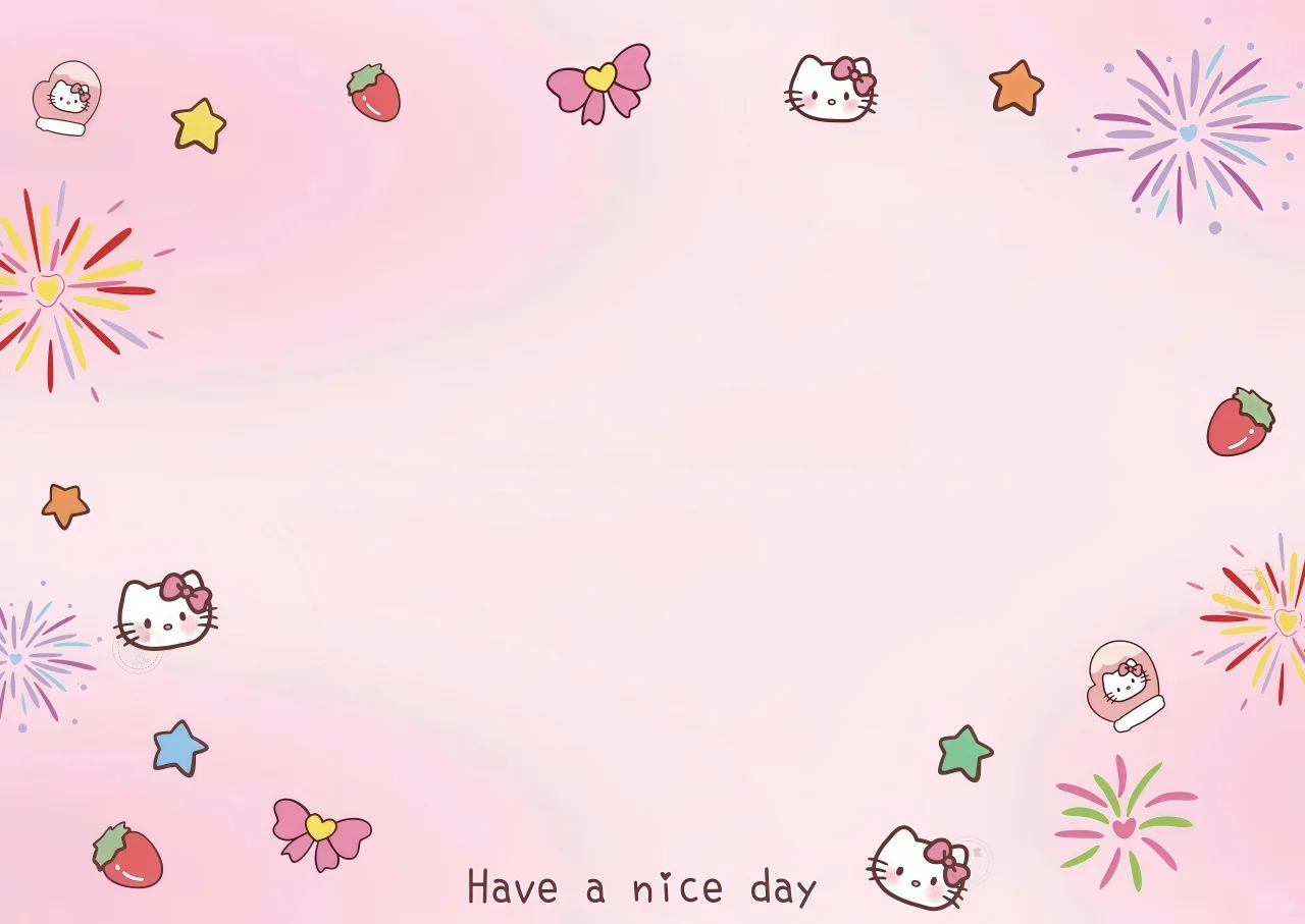 可爱超标！hellokitty专属平板壁纸大屏萌化