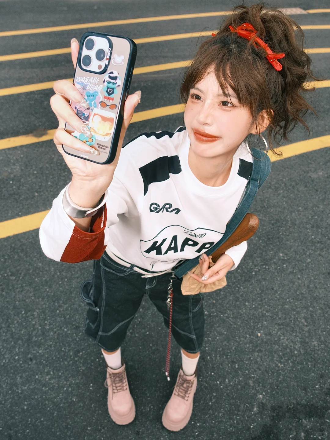 存一些美式辣妹的拍照pose