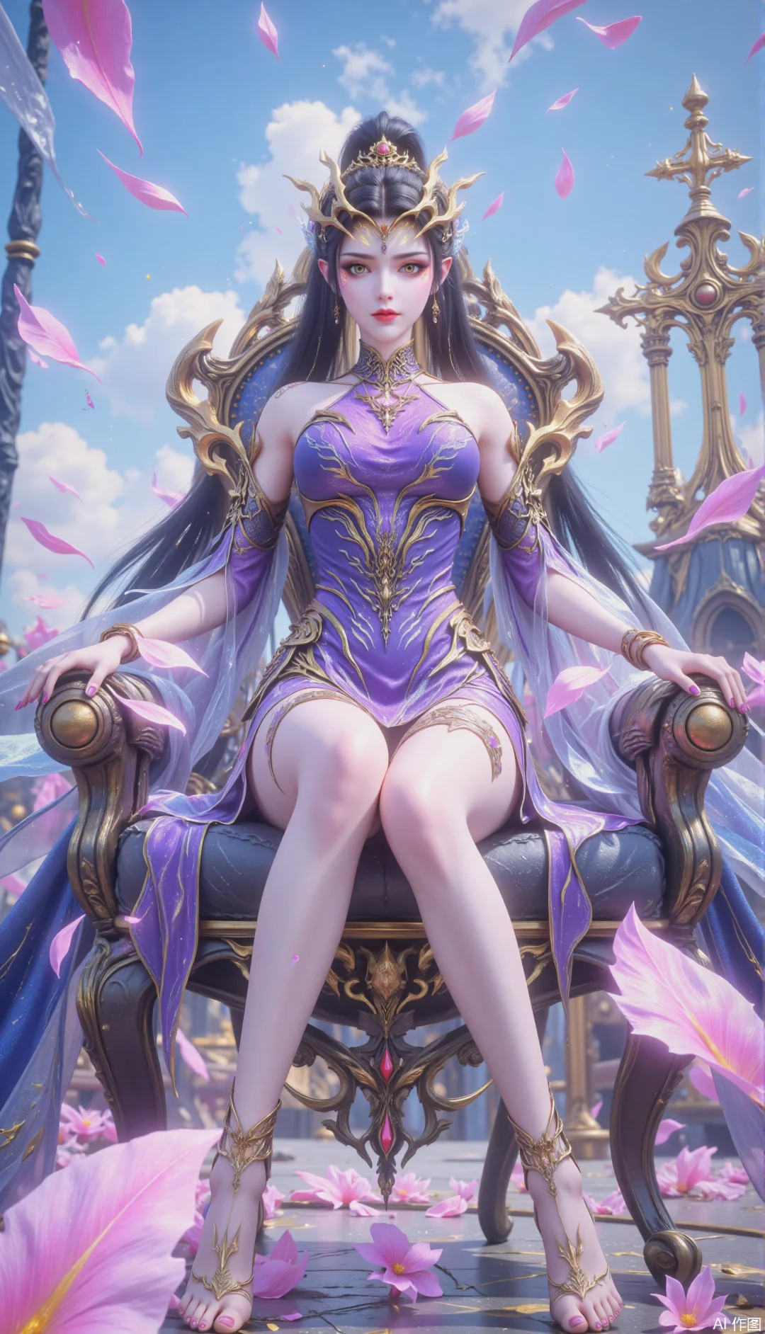 斗破苍穹#紫妍，斗圣的紫妍变得很成熟