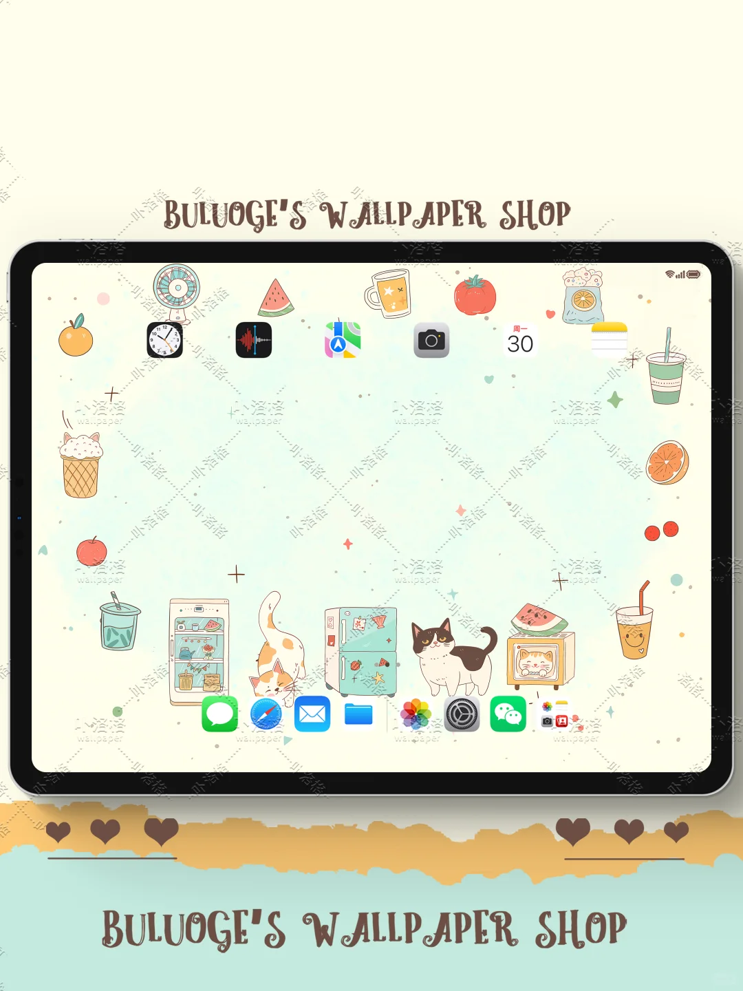 夏日碎片｜iPad壁纸✨
