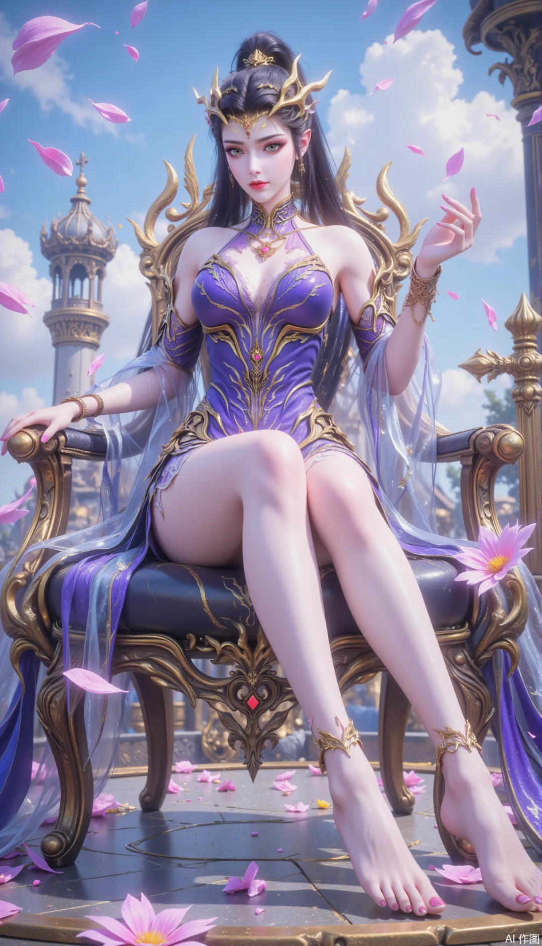 斗破苍穹#紫妍，斗圣的紫妍变得很成熟