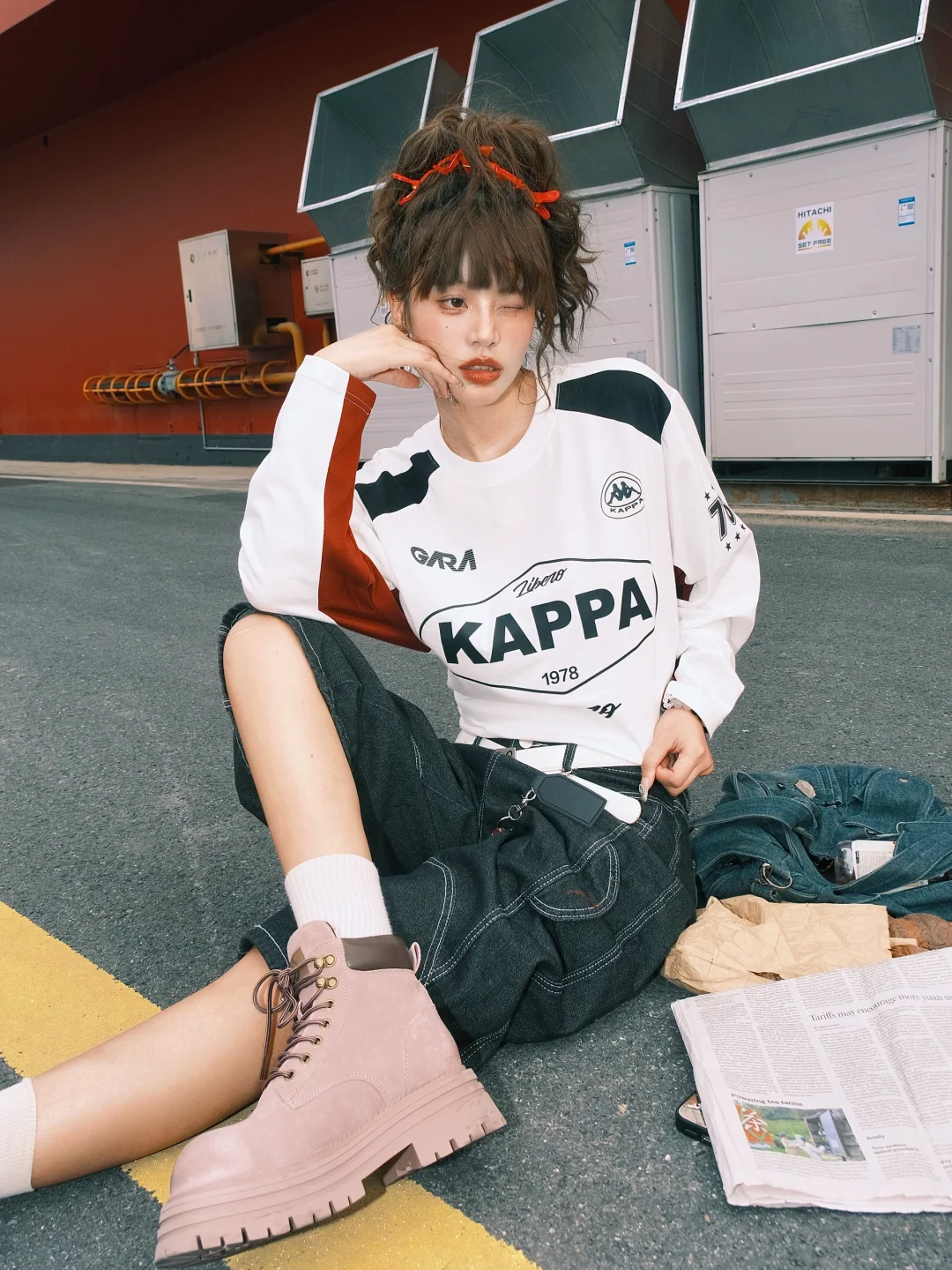 存一些美式辣妹的拍照pose