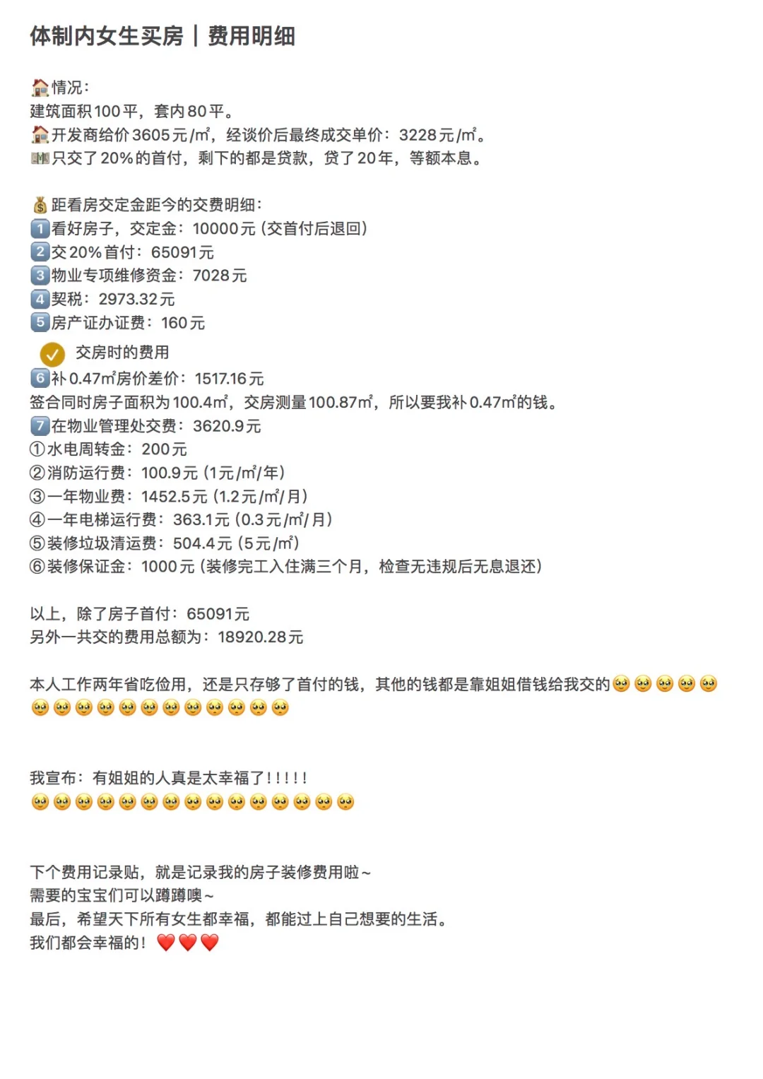 原来买房不止要交首付，还要交这些