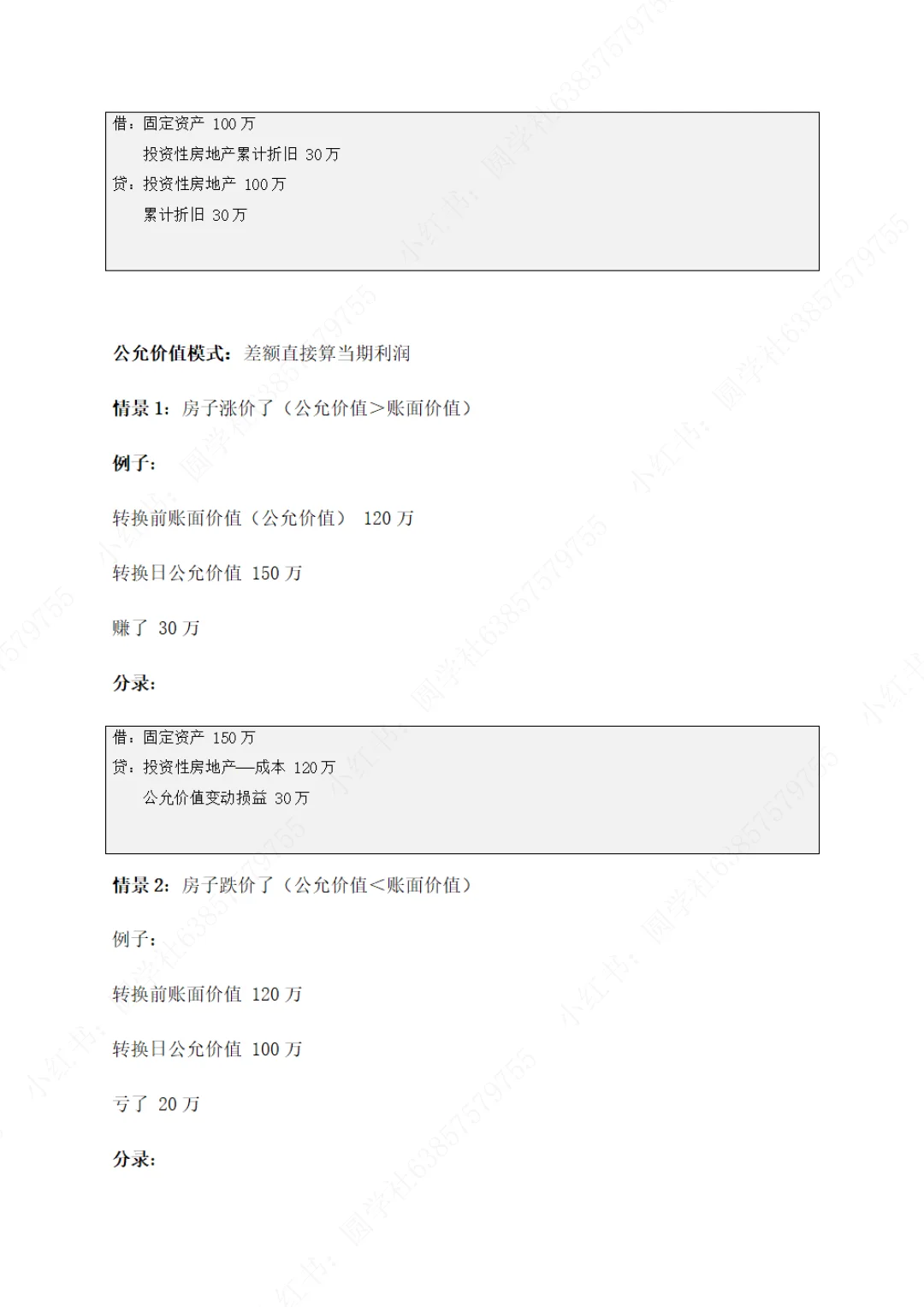 实务第五章-投资性房地产（完整）