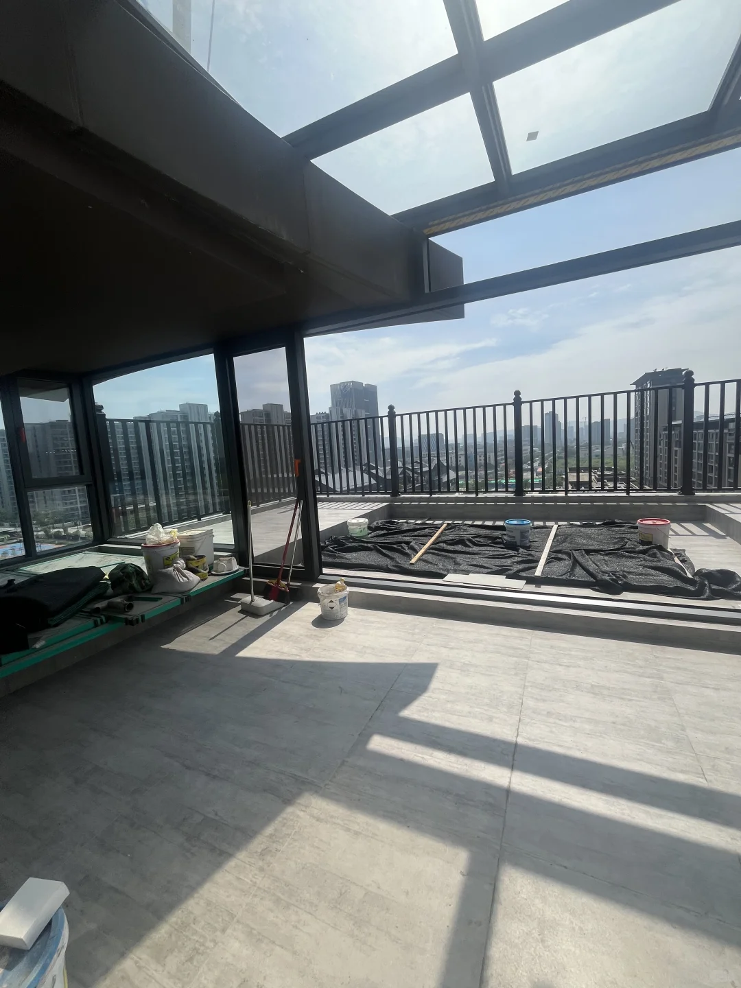 这顶楼叠墅大露台，谁住谁喜欢😘