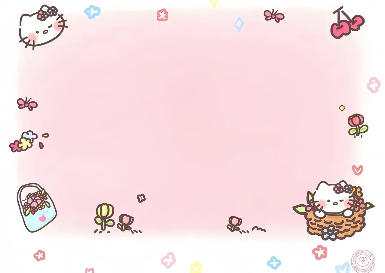可爱超标！hellokitty专属平板壁纸大屏萌化
