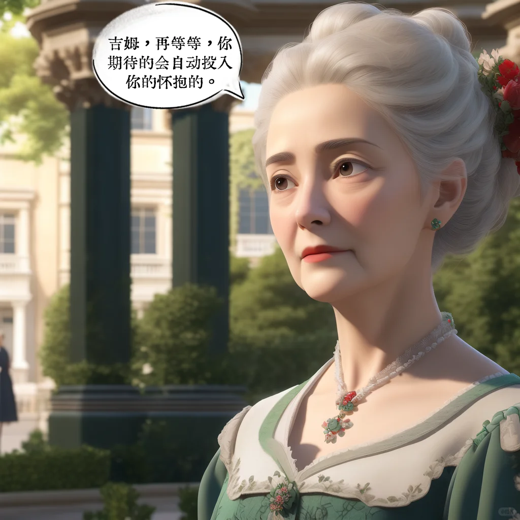 #文心一格AI绘画#AI国漫《纯真爱情》第8话