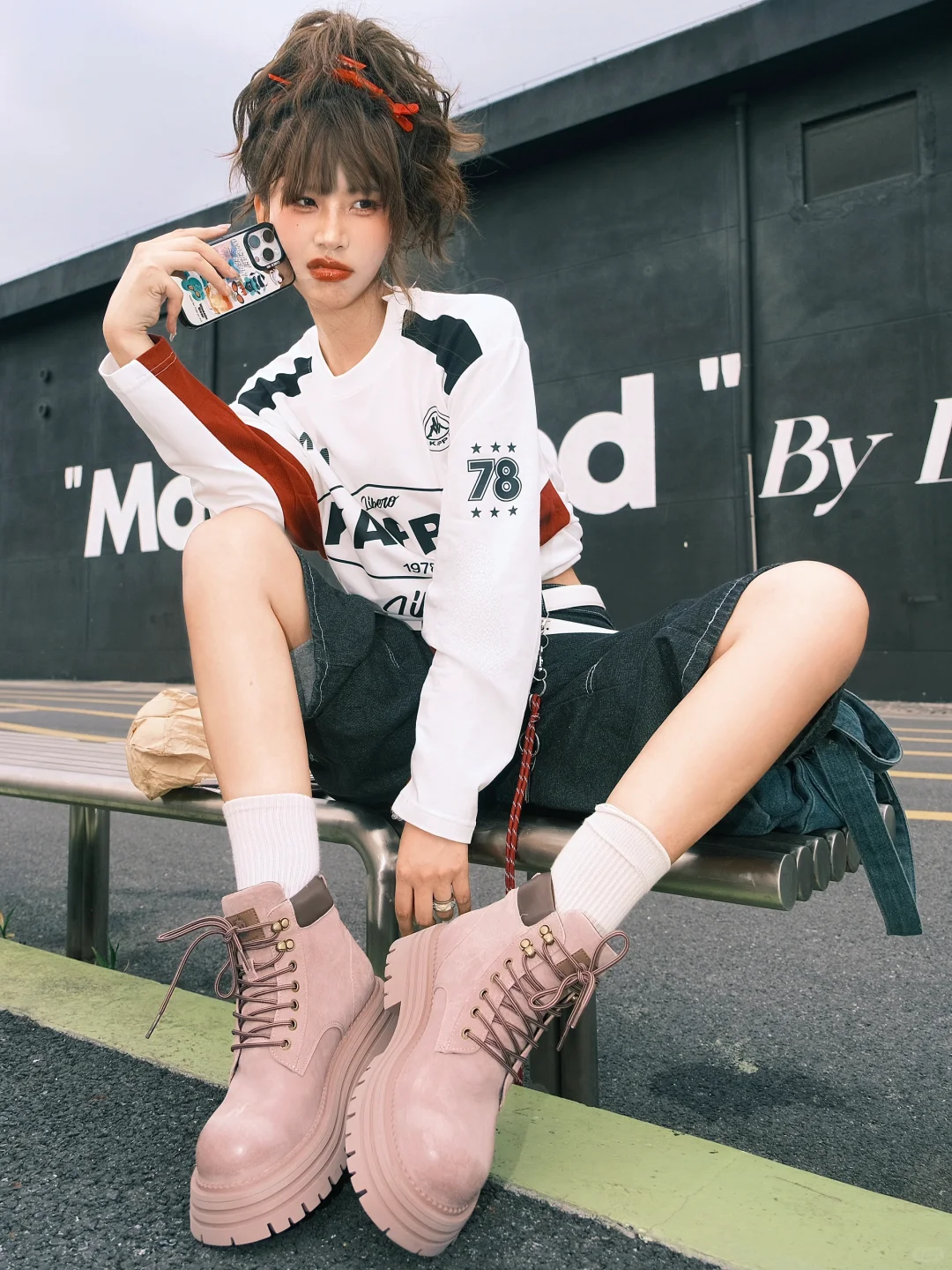 存一些美式辣妹的拍照pose