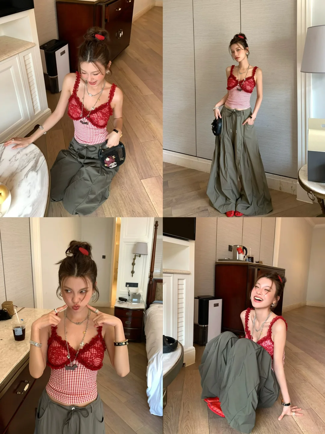 甜酷辣妹OOTD｜蕾丝不一定斩女但一定斩男