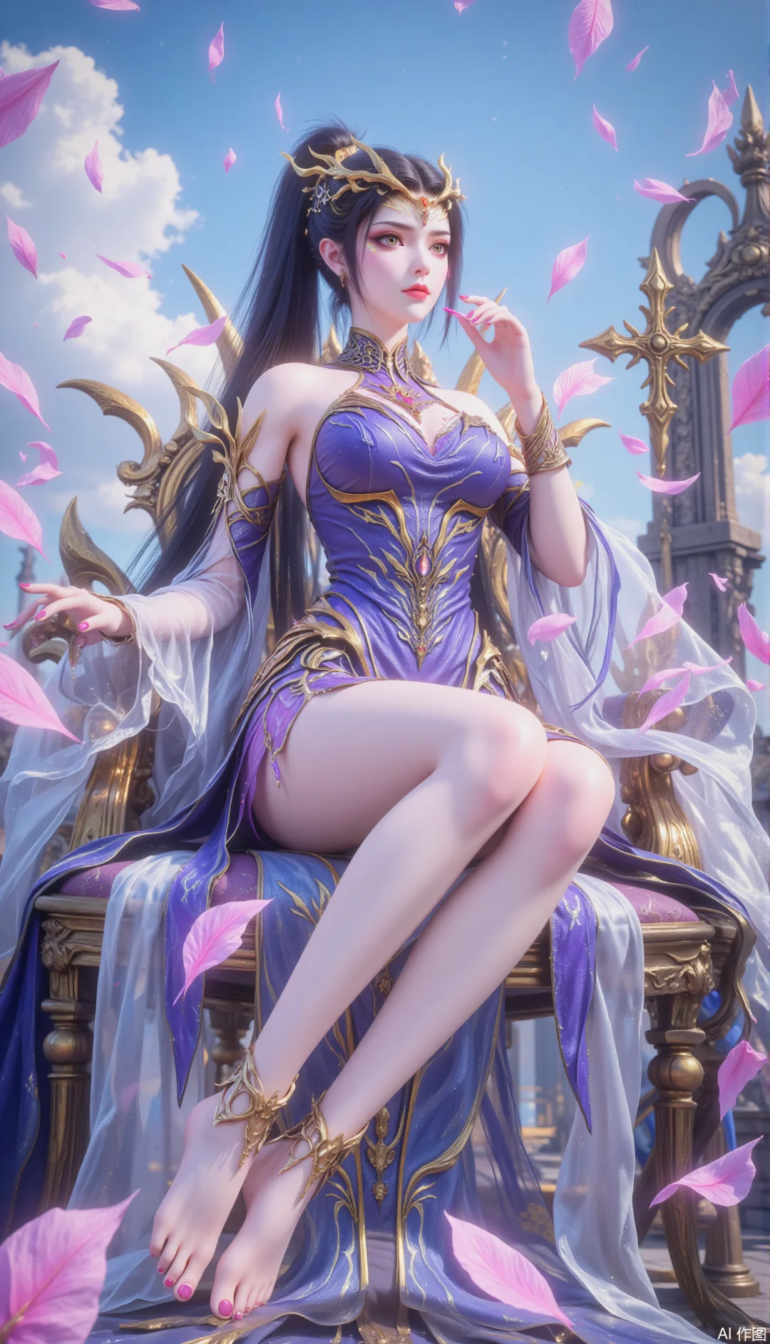斗破苍穹#紫妍，斗圣的紫妍变得很成熟