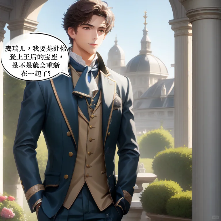 #文心一格AI绘画#AI国漫《纯真爱情》第8话