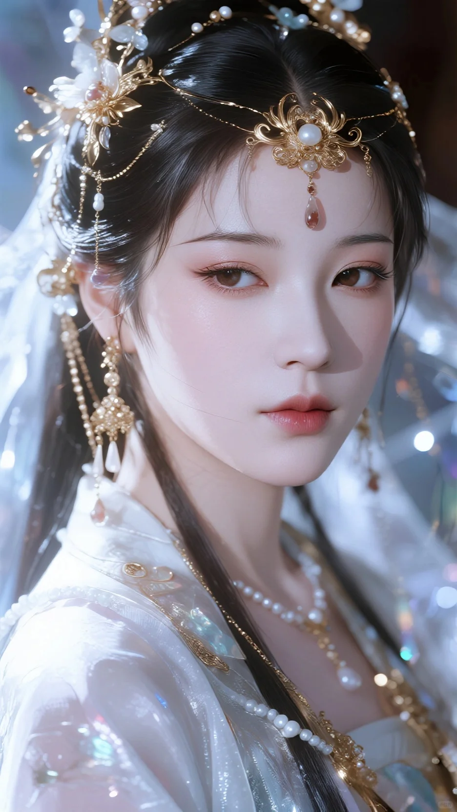 兰汀绘图|冰肌玉骨美人面