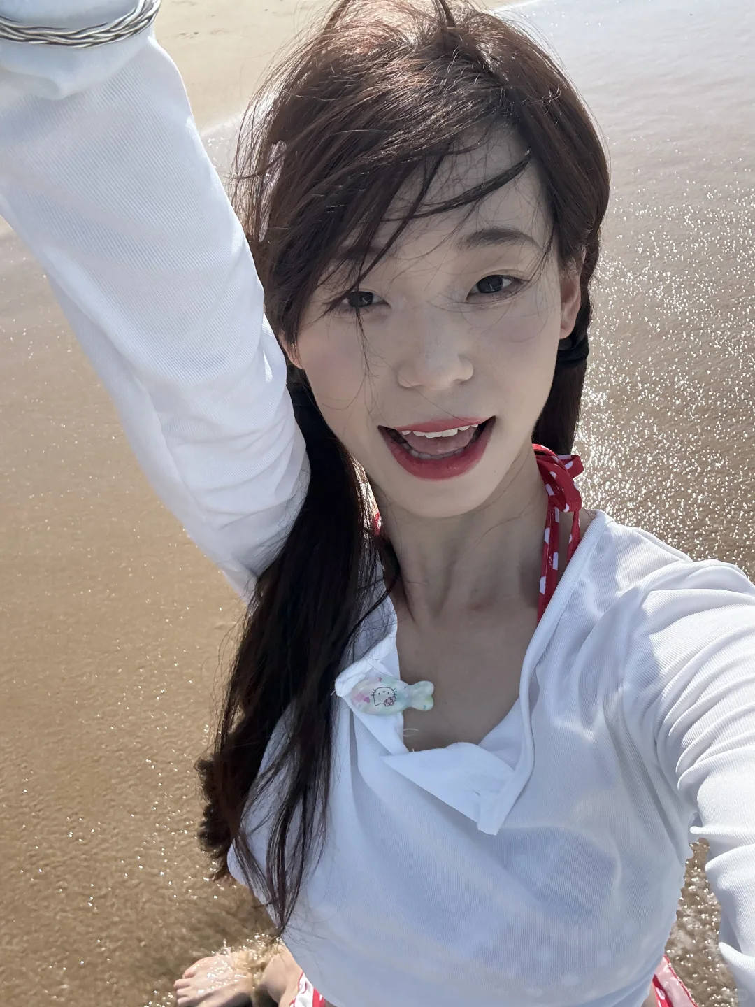 被追问无数次樱桃比基尼🍒海边拍照姿势大全