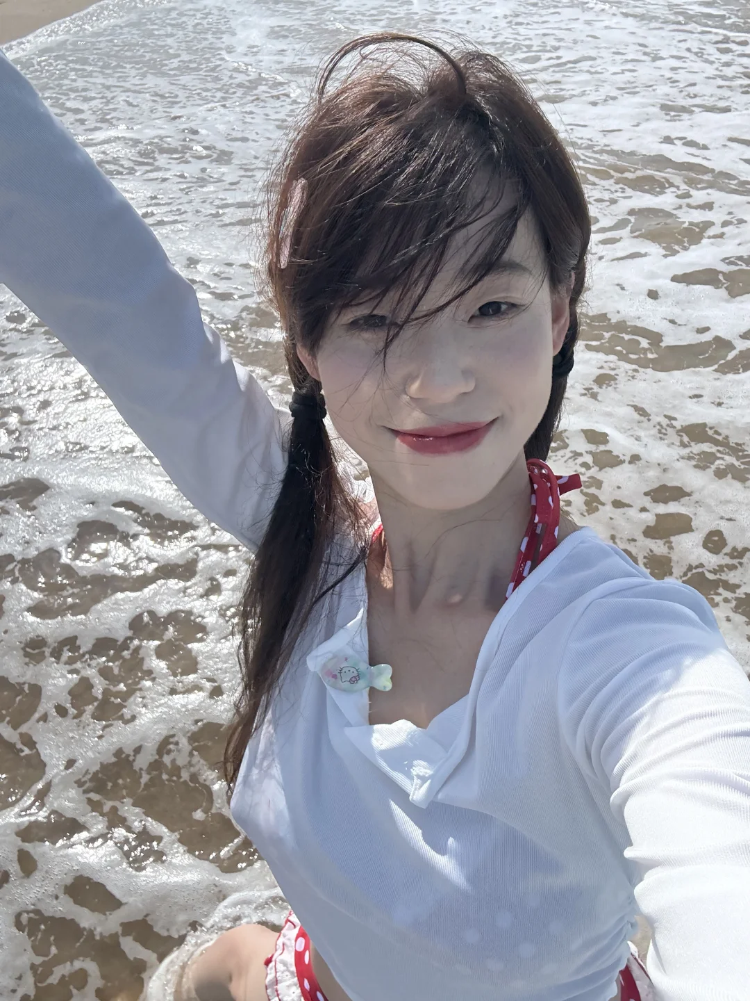 被追问无数次樱桃比基尼🍒海边拍照姿势大全