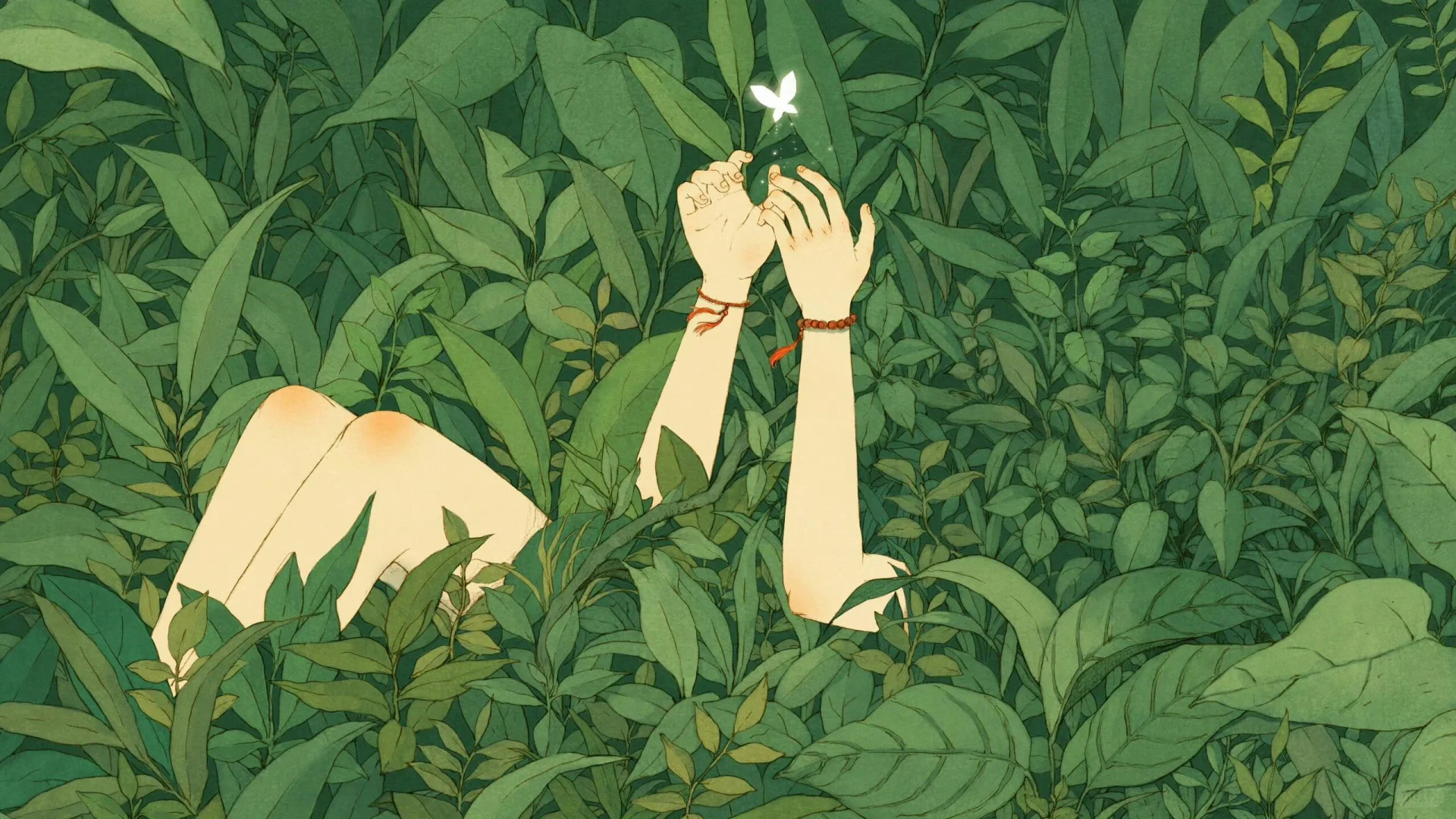 电脑 iPad壁纸｜治愈系 绿色～