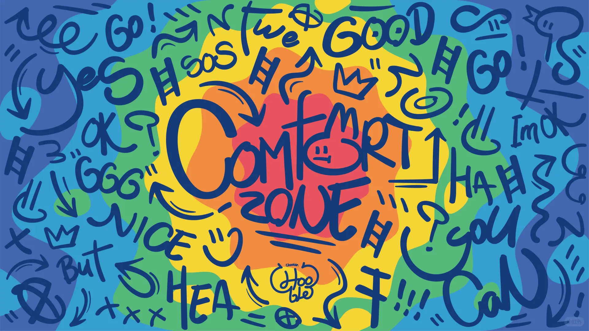 壁纸｜🌈属于自己的Comfort zone…🥳