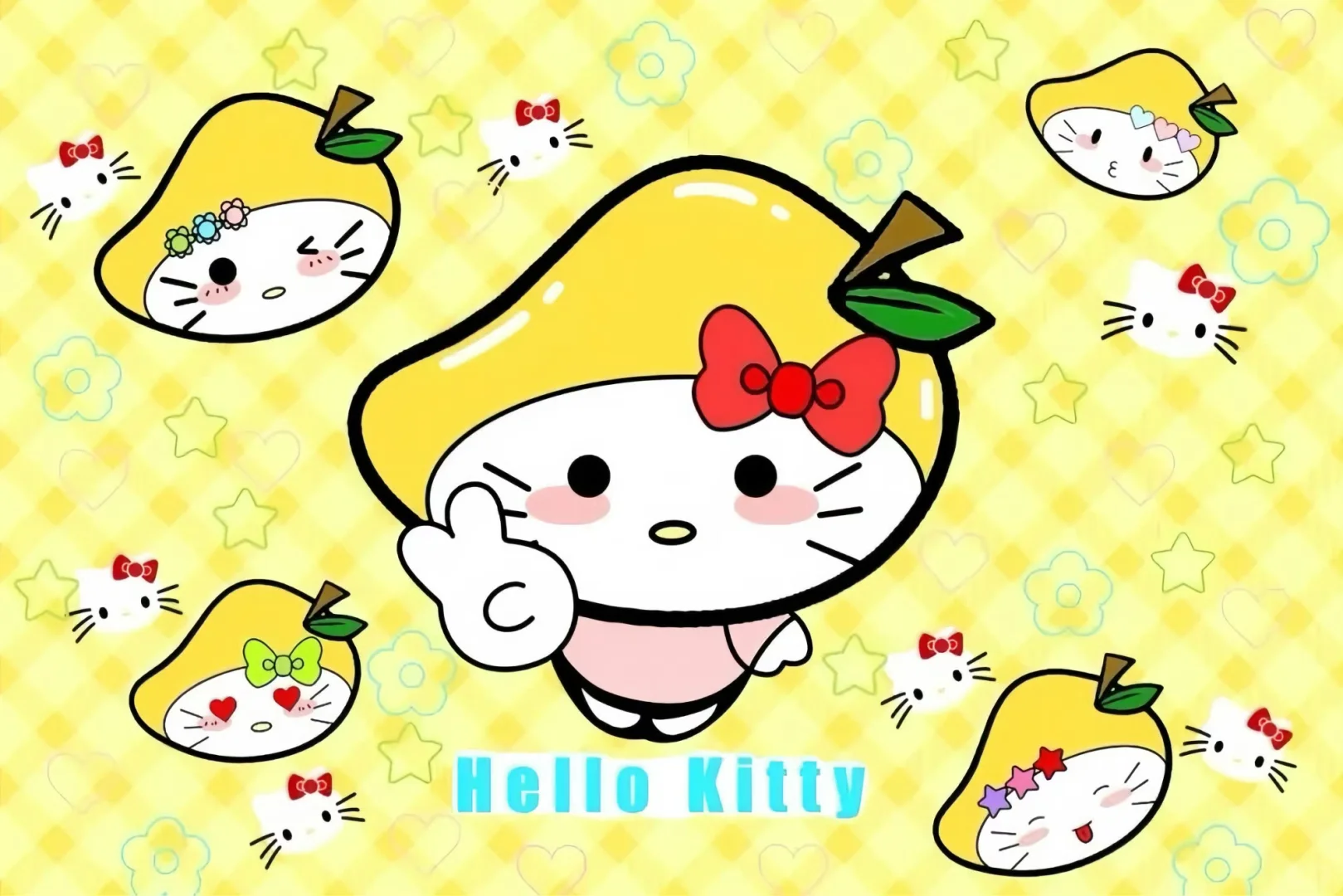 Hello Kitty 甜妹iPad壁纸来了