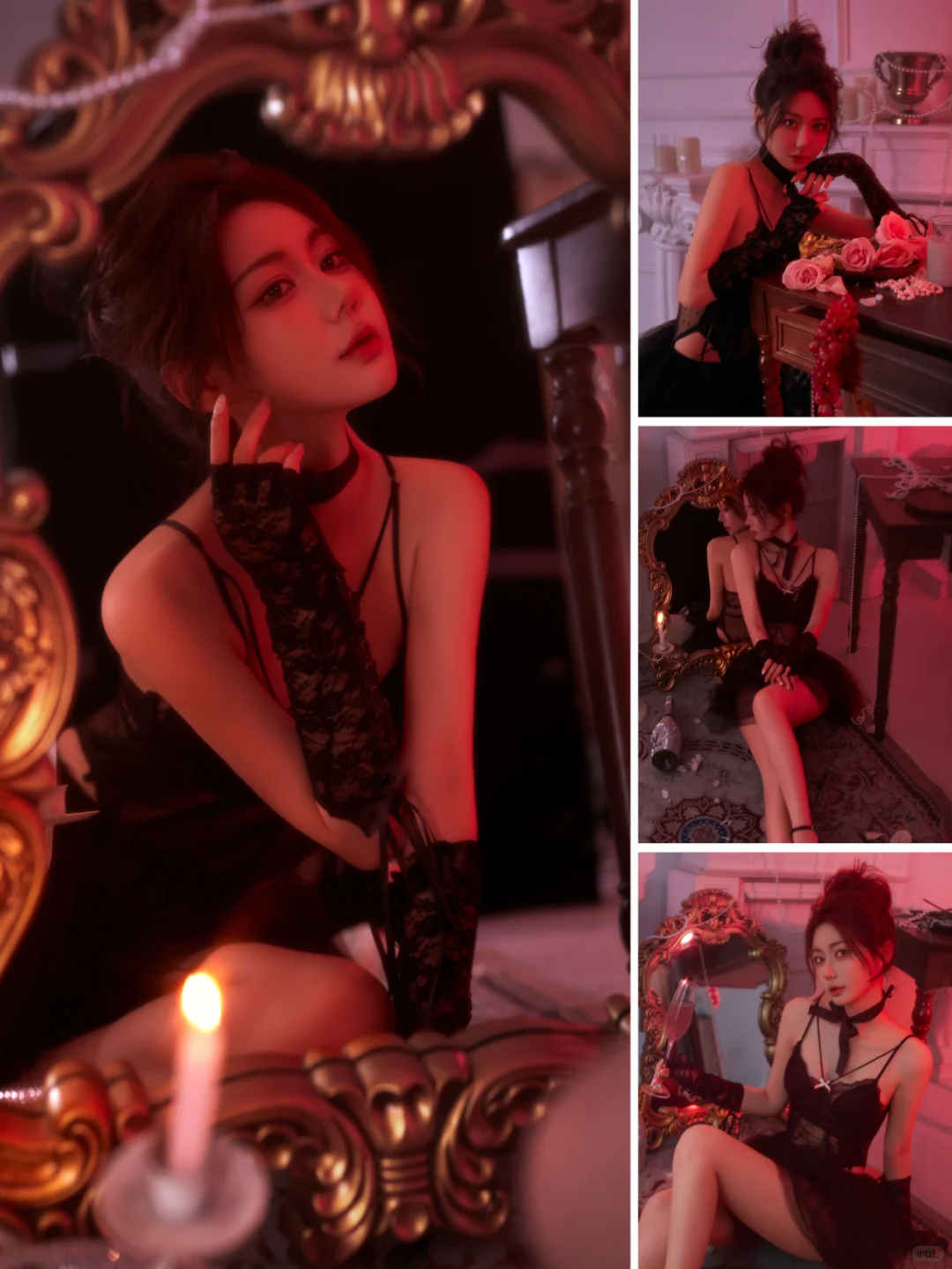 七款性感御姐风嘎嘎乱鲨！拽酷御姐写真🖤