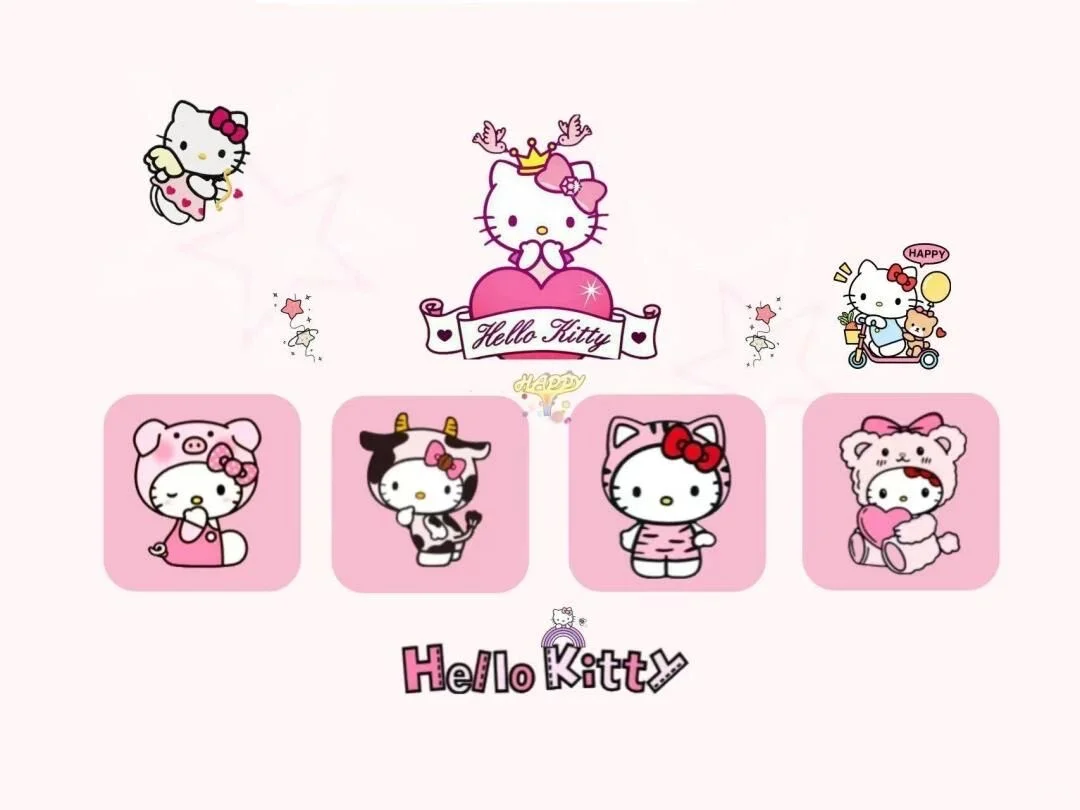 ipad壁纸｜HelloKitty平板壁纸套图