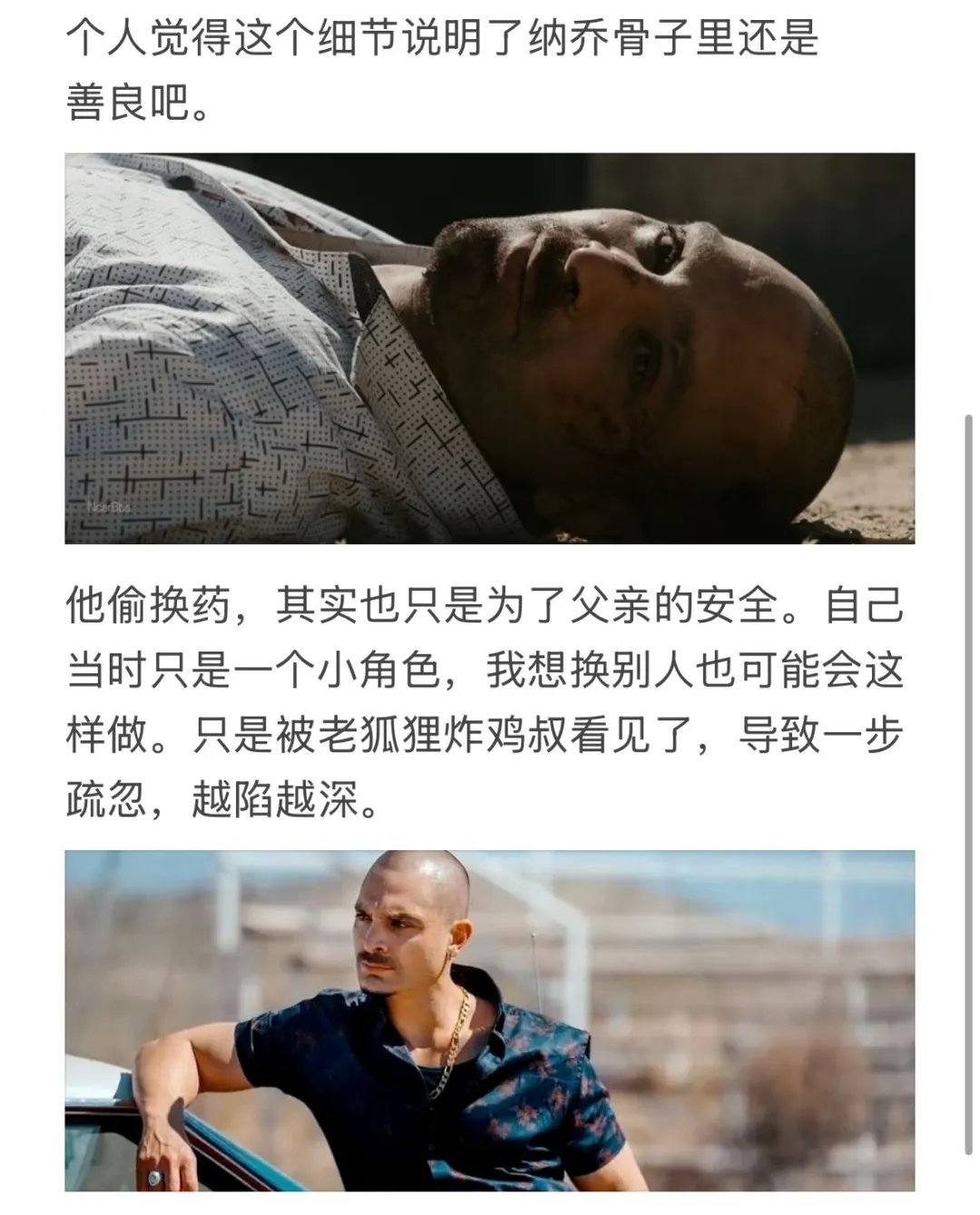 如何评价《风骚律师》里纳乔这个角色?