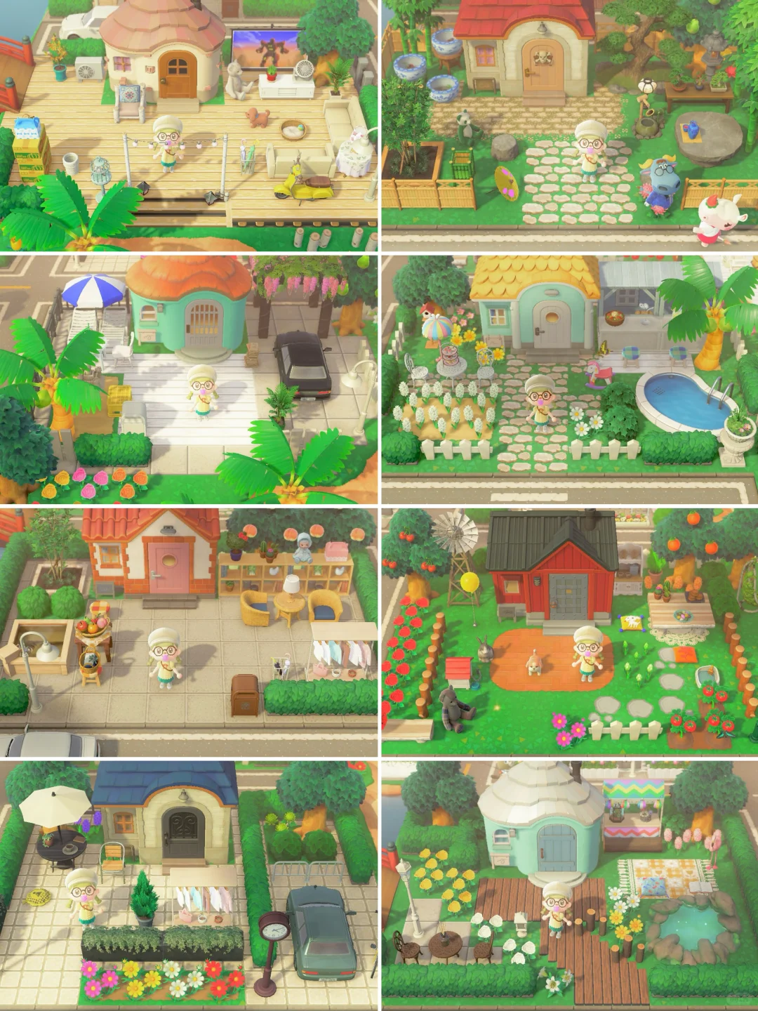 动森岛建｜居民区设计